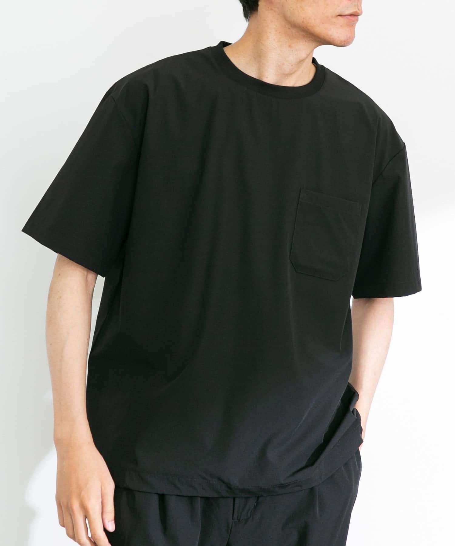 『接触冷感/吸水速乾/UVカット』Breeze Fit クルーネックTシャツ