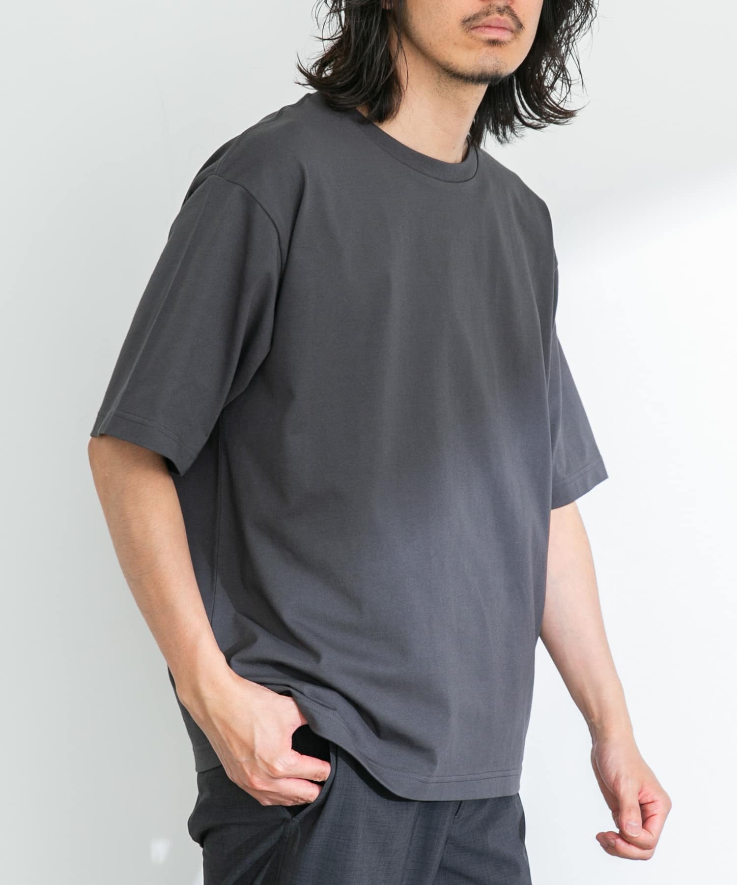 『接触冷感/吸水速乾/UVカット』HIGH COOL ショートスリーブTシャツ
