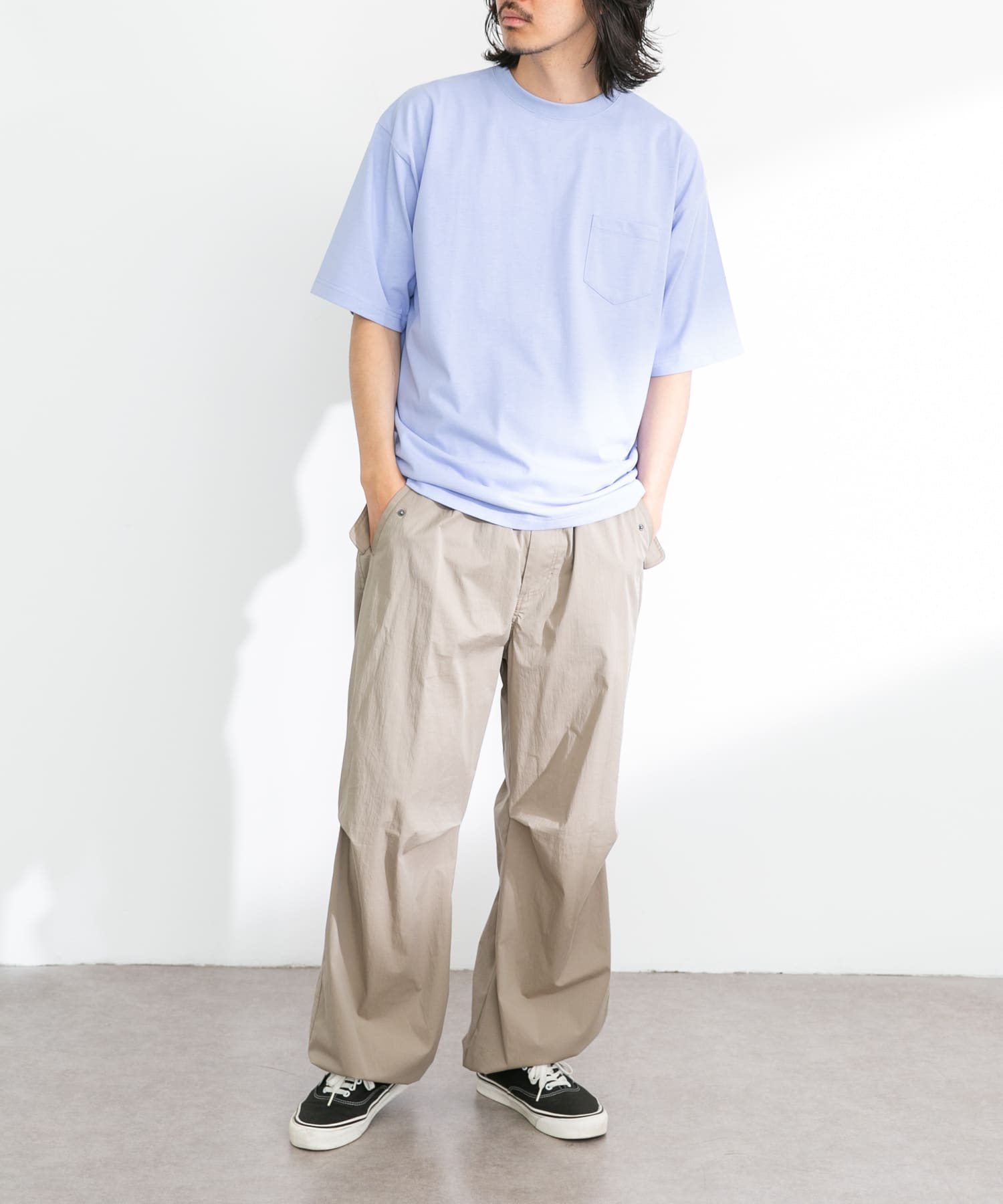 身長：180cm 体重：60kg サイズ：L
