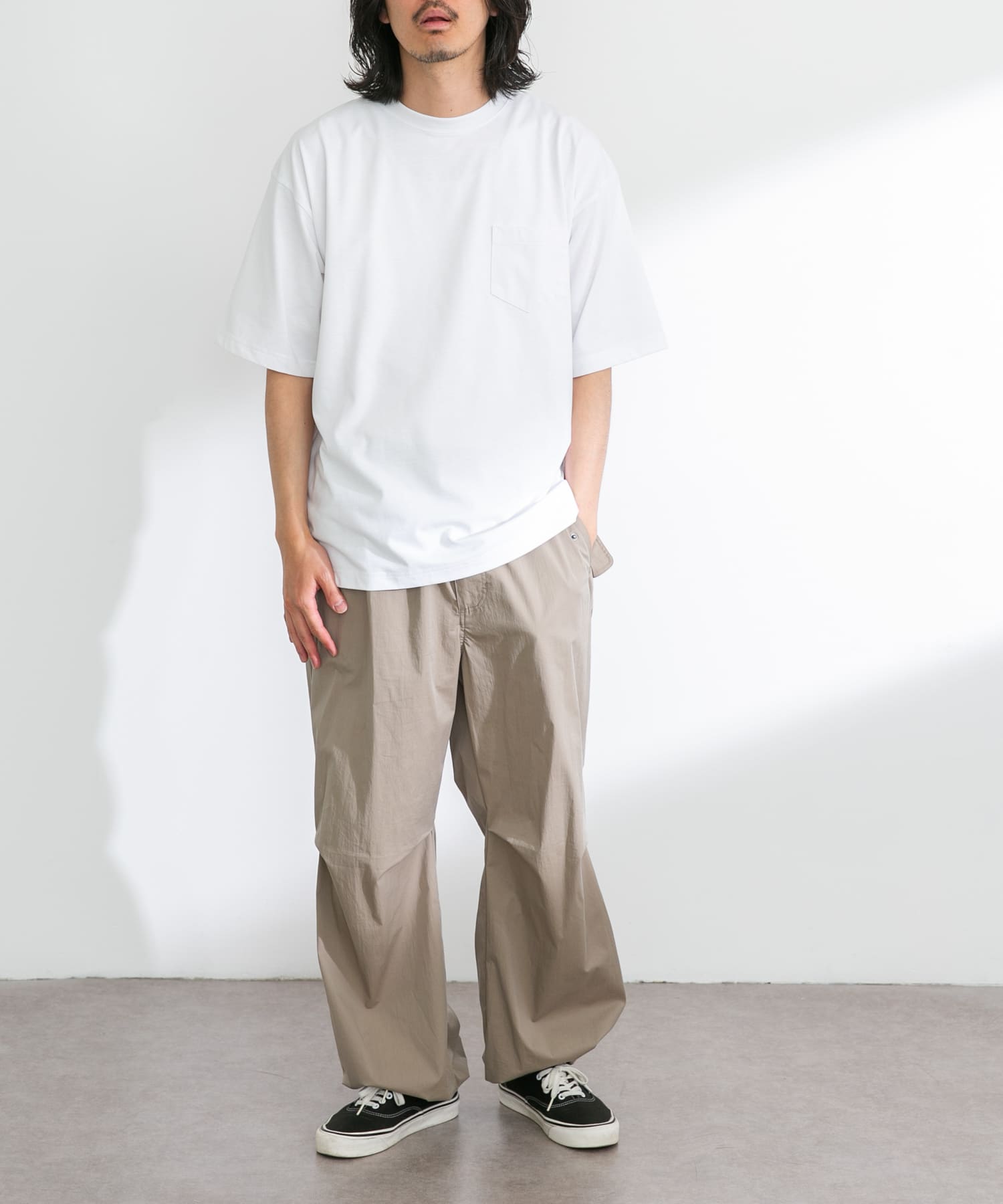 身長：180cm 体重：60kg サイズ：L