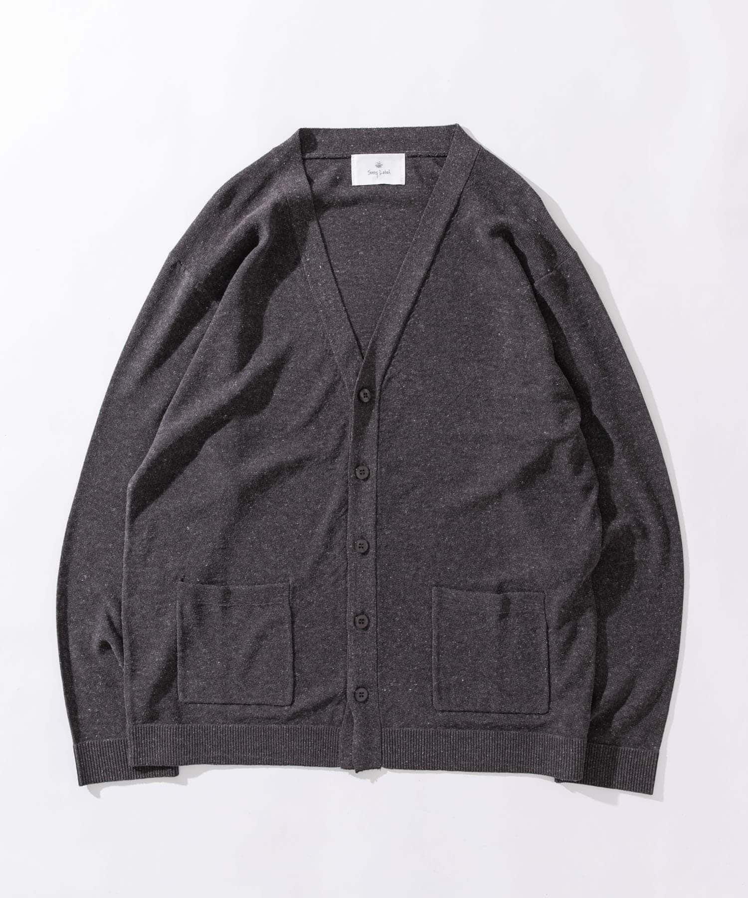 リネン混ニットカーディガン(M チャコール): トップス｜URBAN RESEARCH