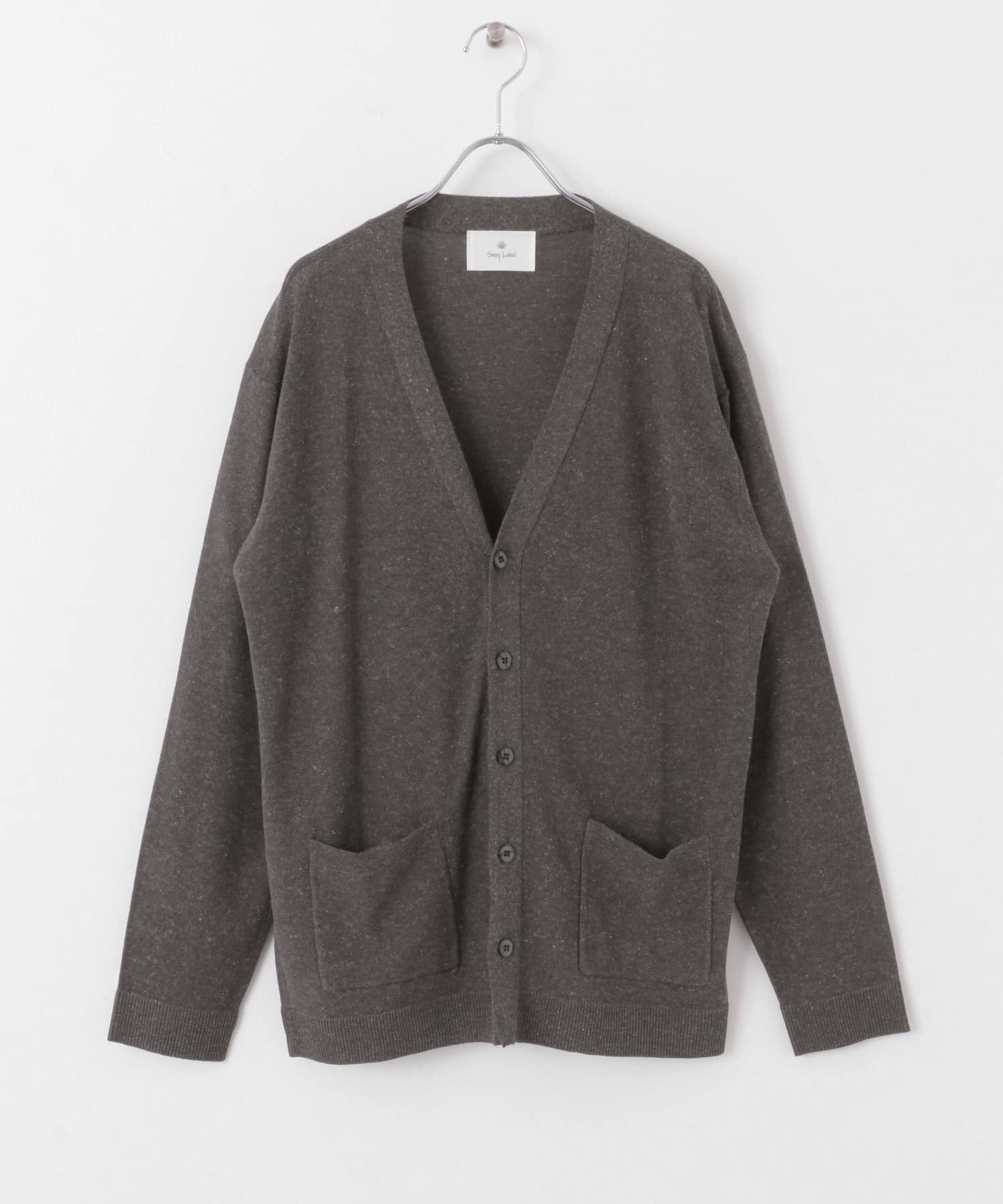 リネン混ニットカーディガン(M チャコール): トップス｜URBAN RESEARCH