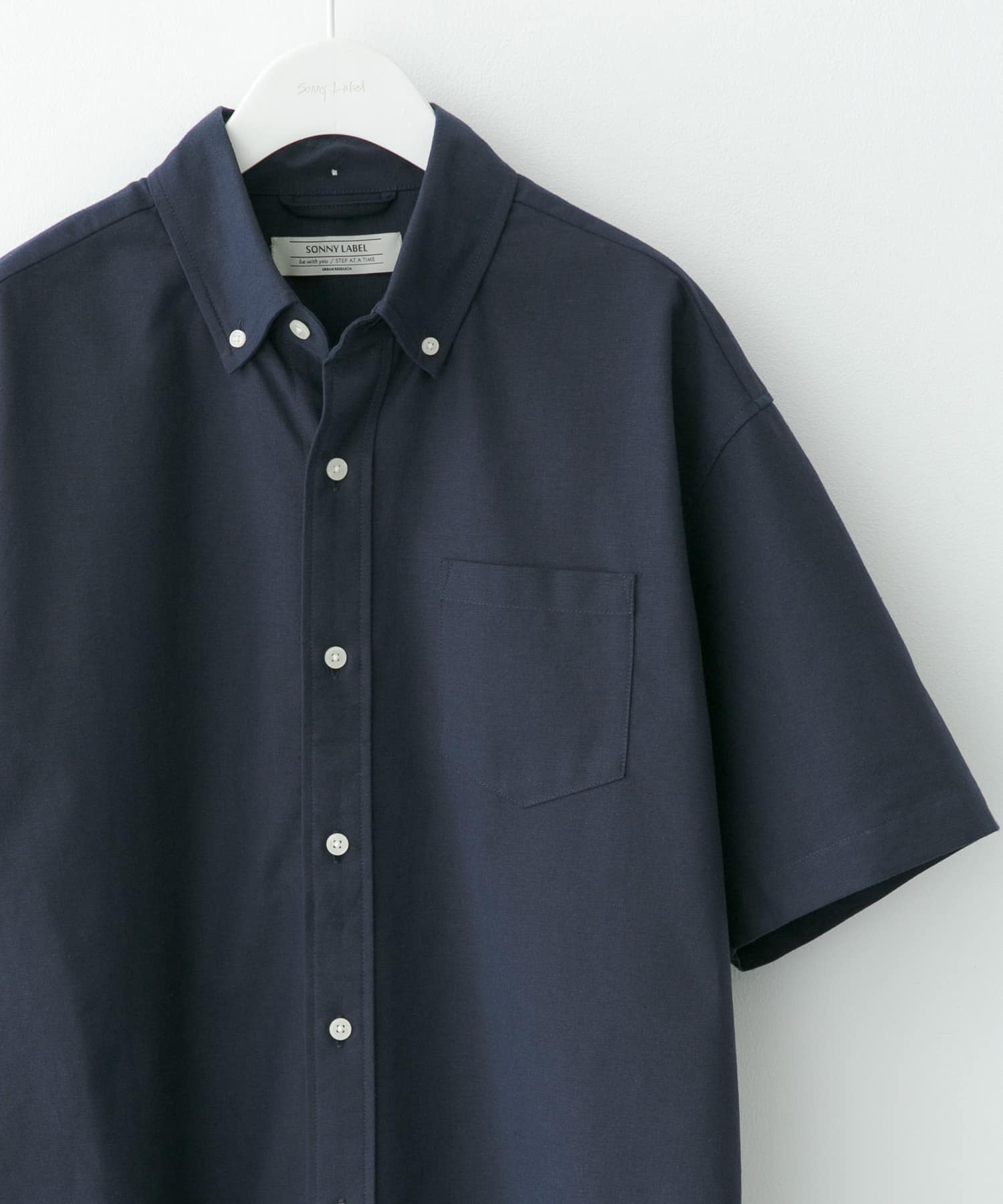 抗菌オックスボタンダウン半袖シャツ(M ホワイト): トップス｜URBAN