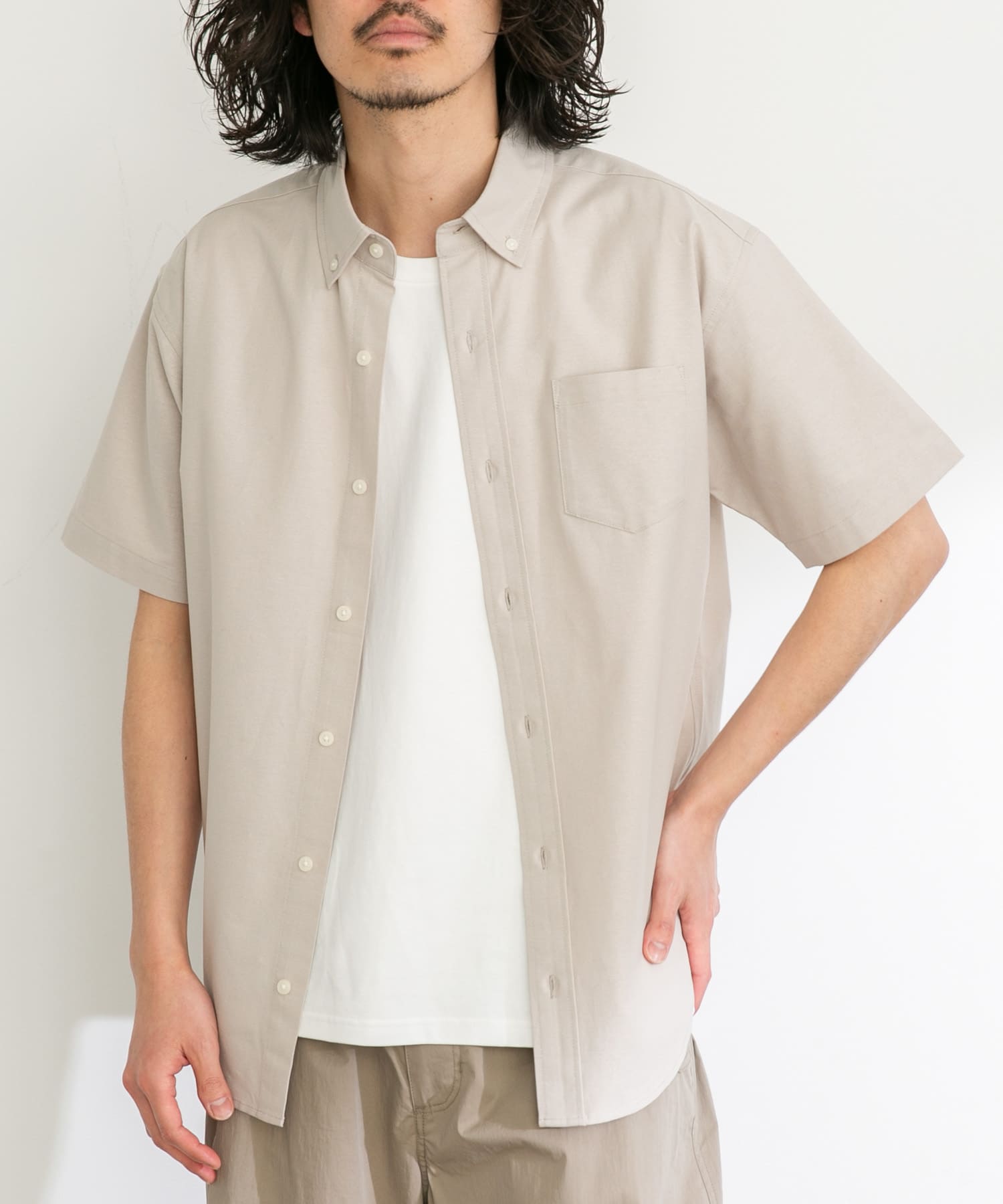 身長：180cm 体重：60kg サイズ：L