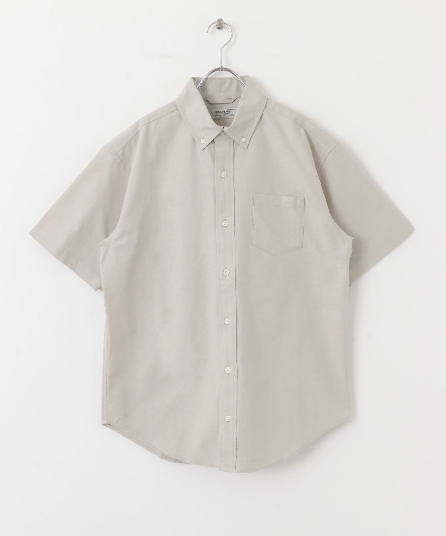 抗菌オックスボタンダウン半袖シャツ(M ホワイト): トップス｜URBAN