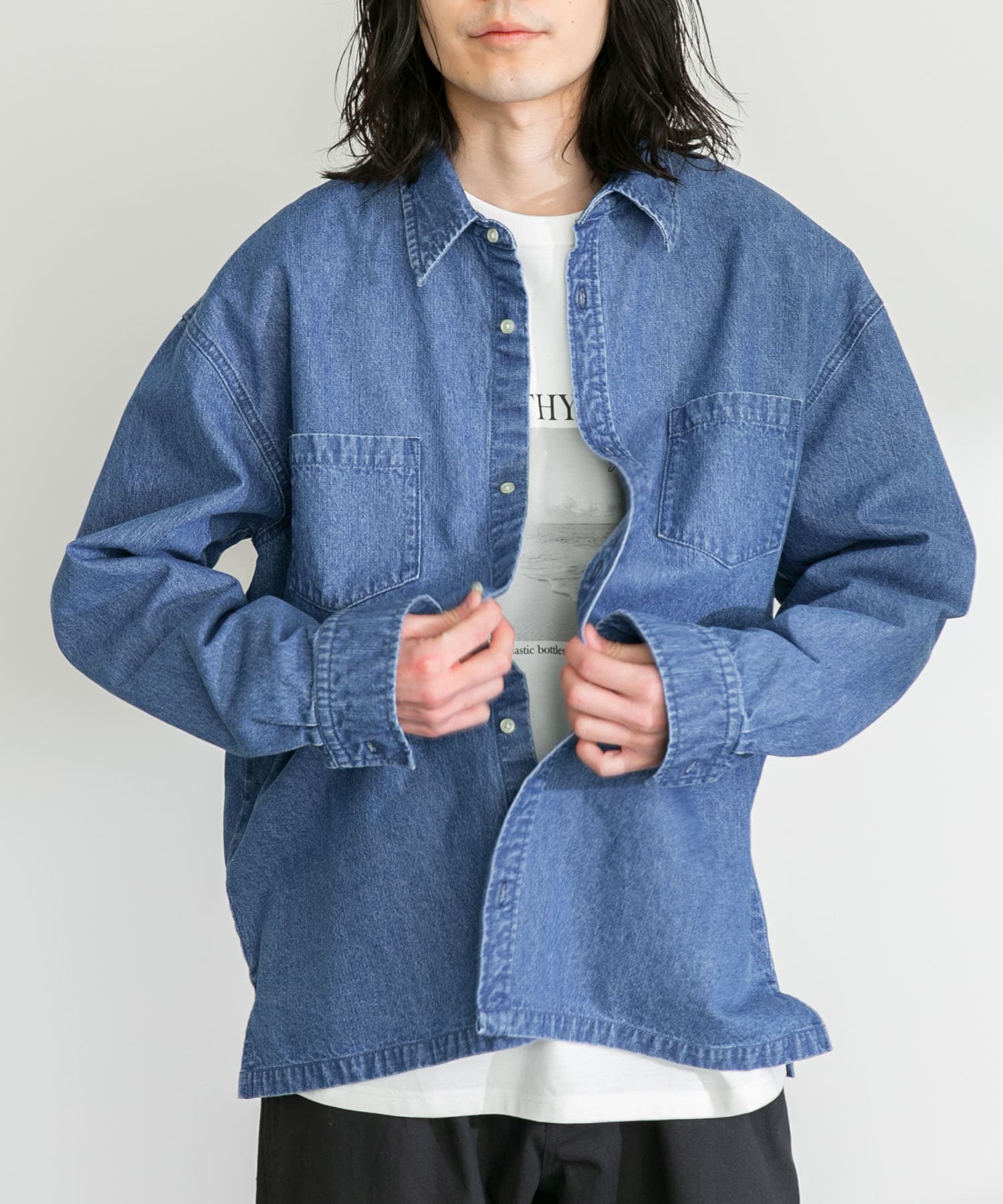身長：173cm サイズ：L