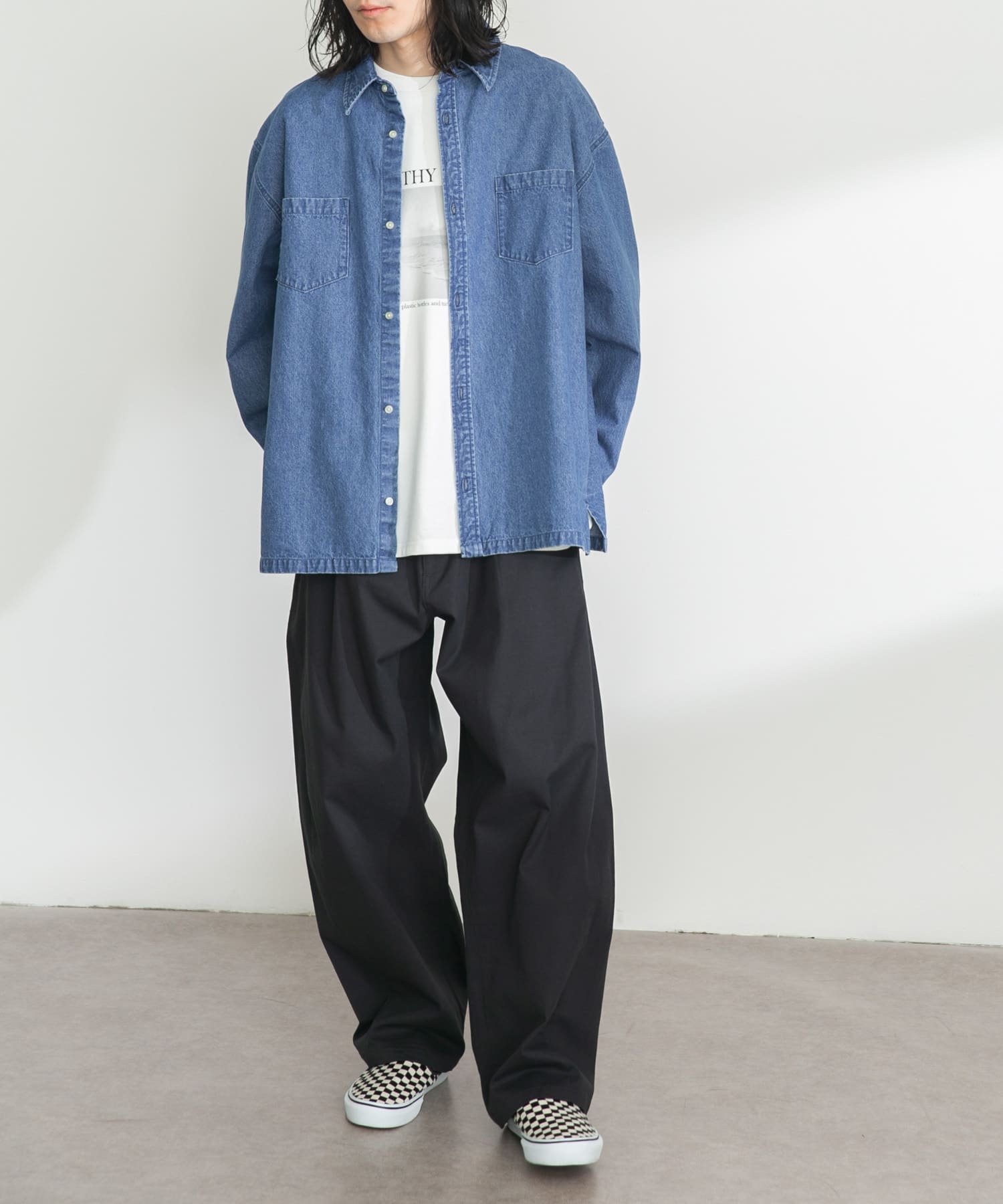 身長：173cm サイズ：L