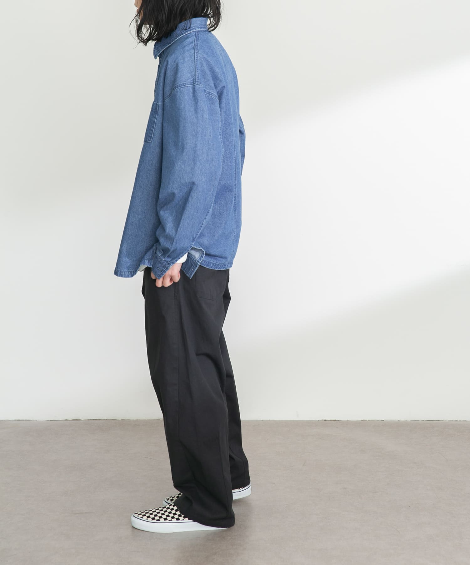 身長：173cm サイズ：L