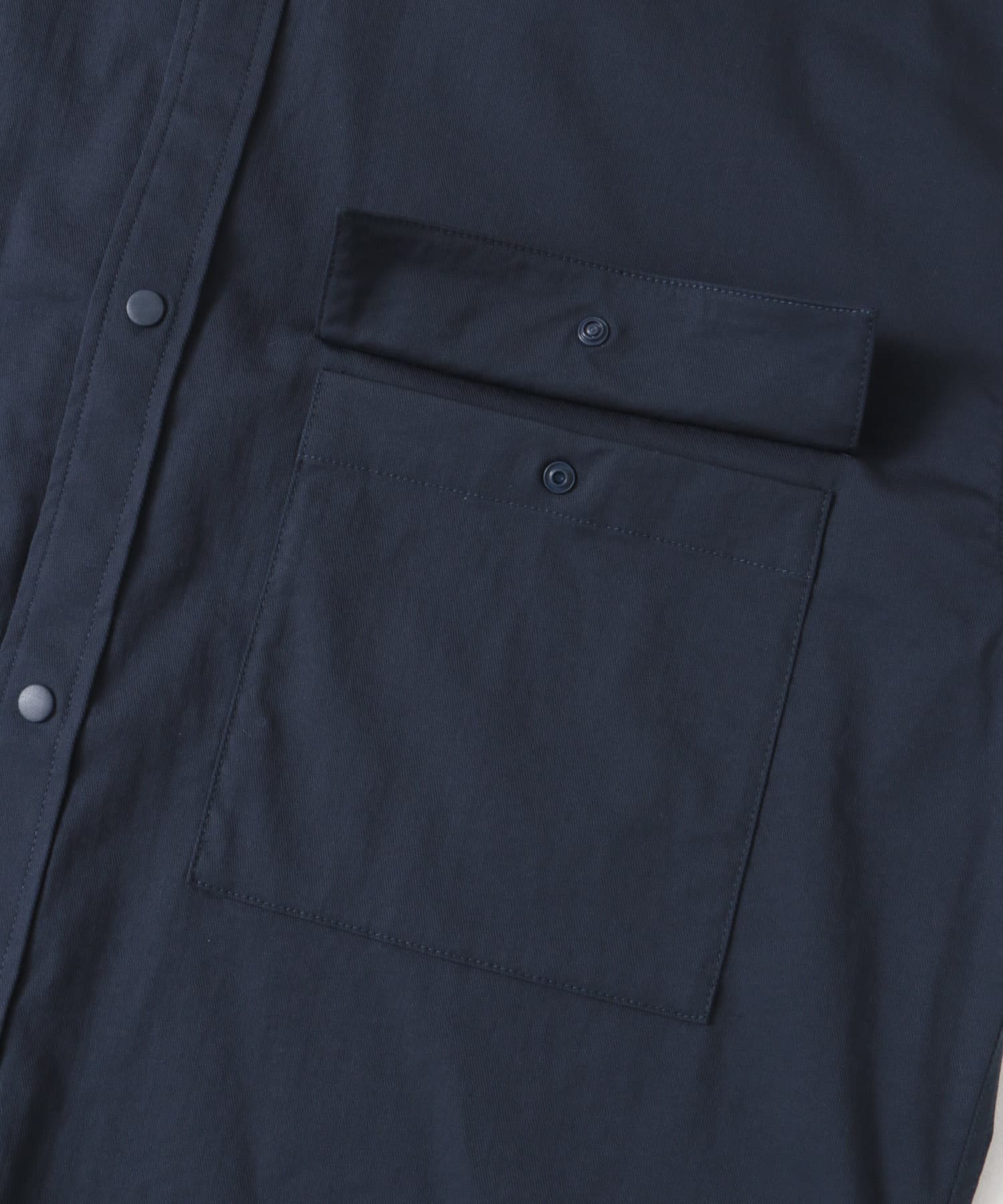 OOPSノビイルダブルポケットシャツ NAVY M