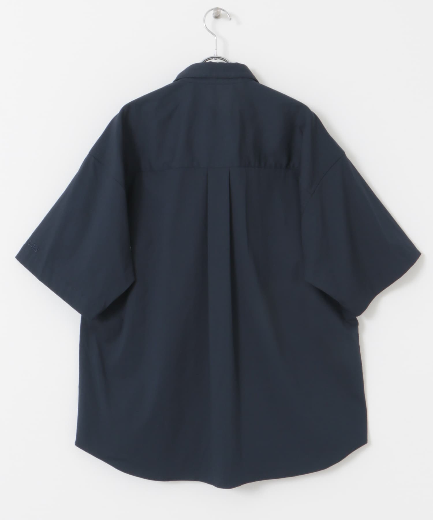 OOPSノビイルダブルポケットシャツ NAVY M