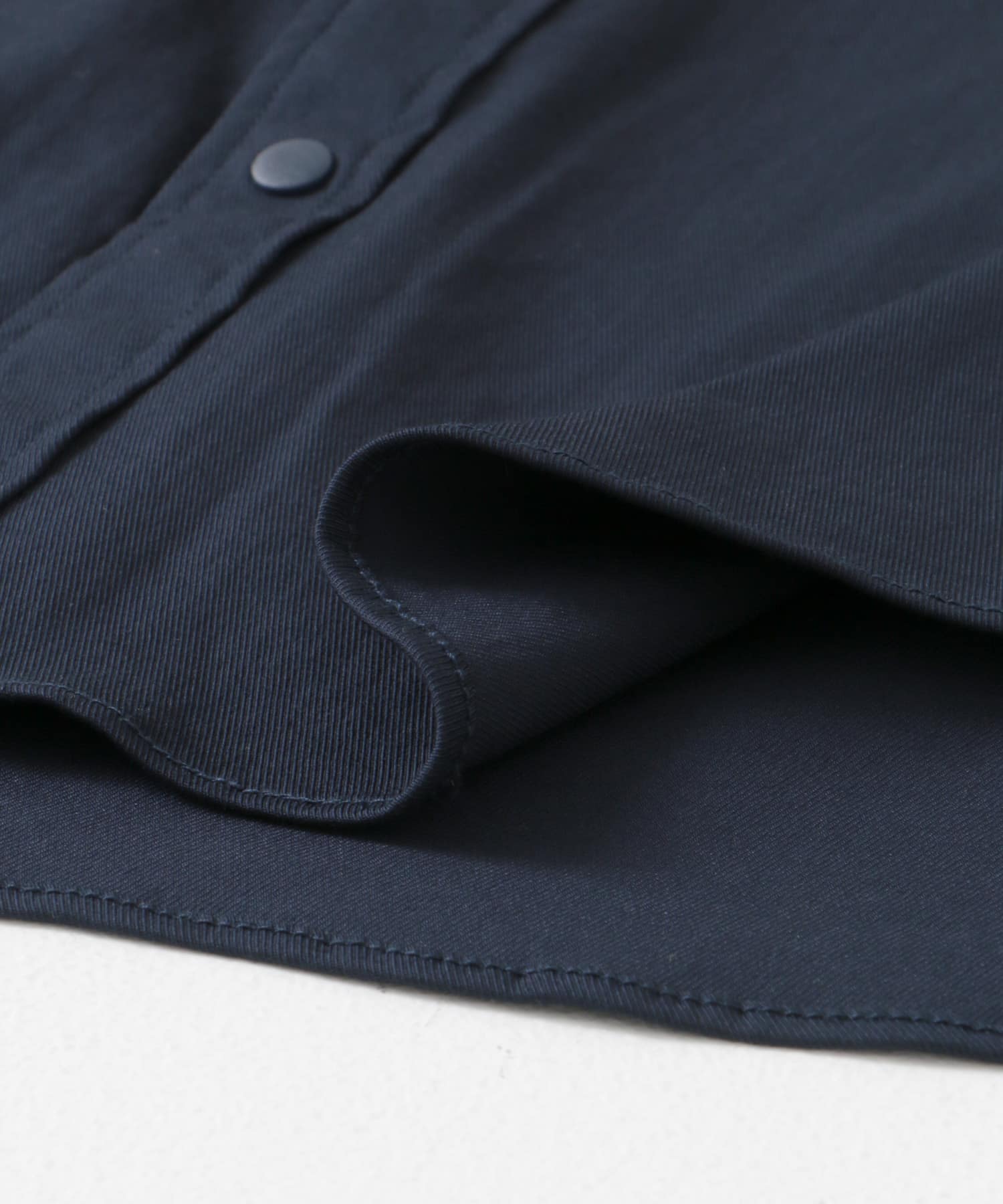 OOPSノビイルダブルポケットシャツ NAVY M