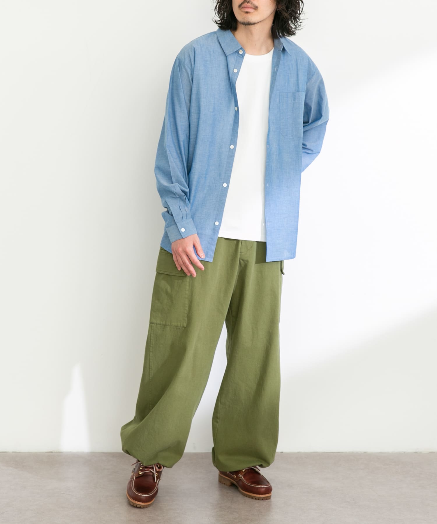 身長：180cm 体重：60kg サイズ：L