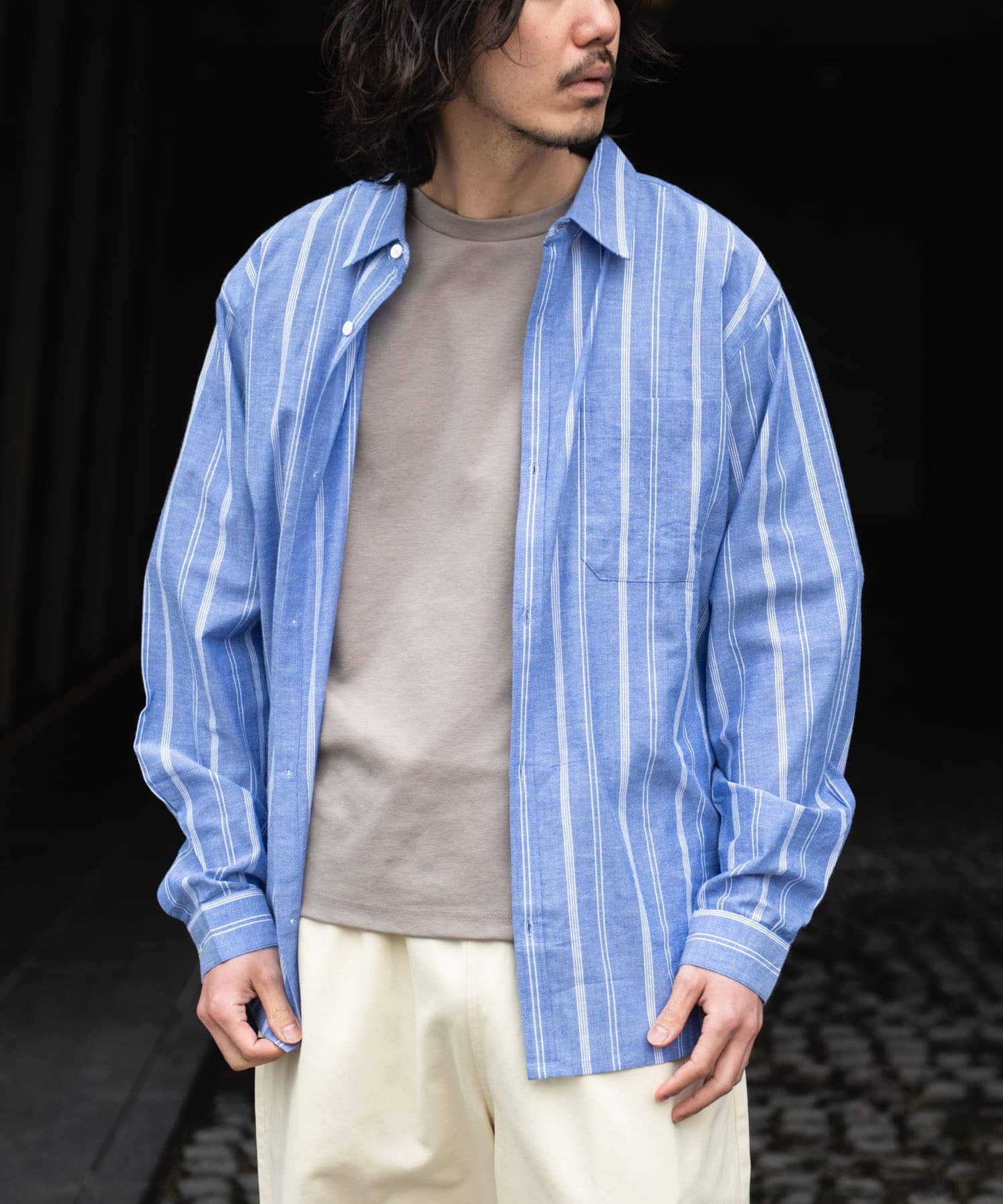 身長：180cm 体重：60kg サイズ：L