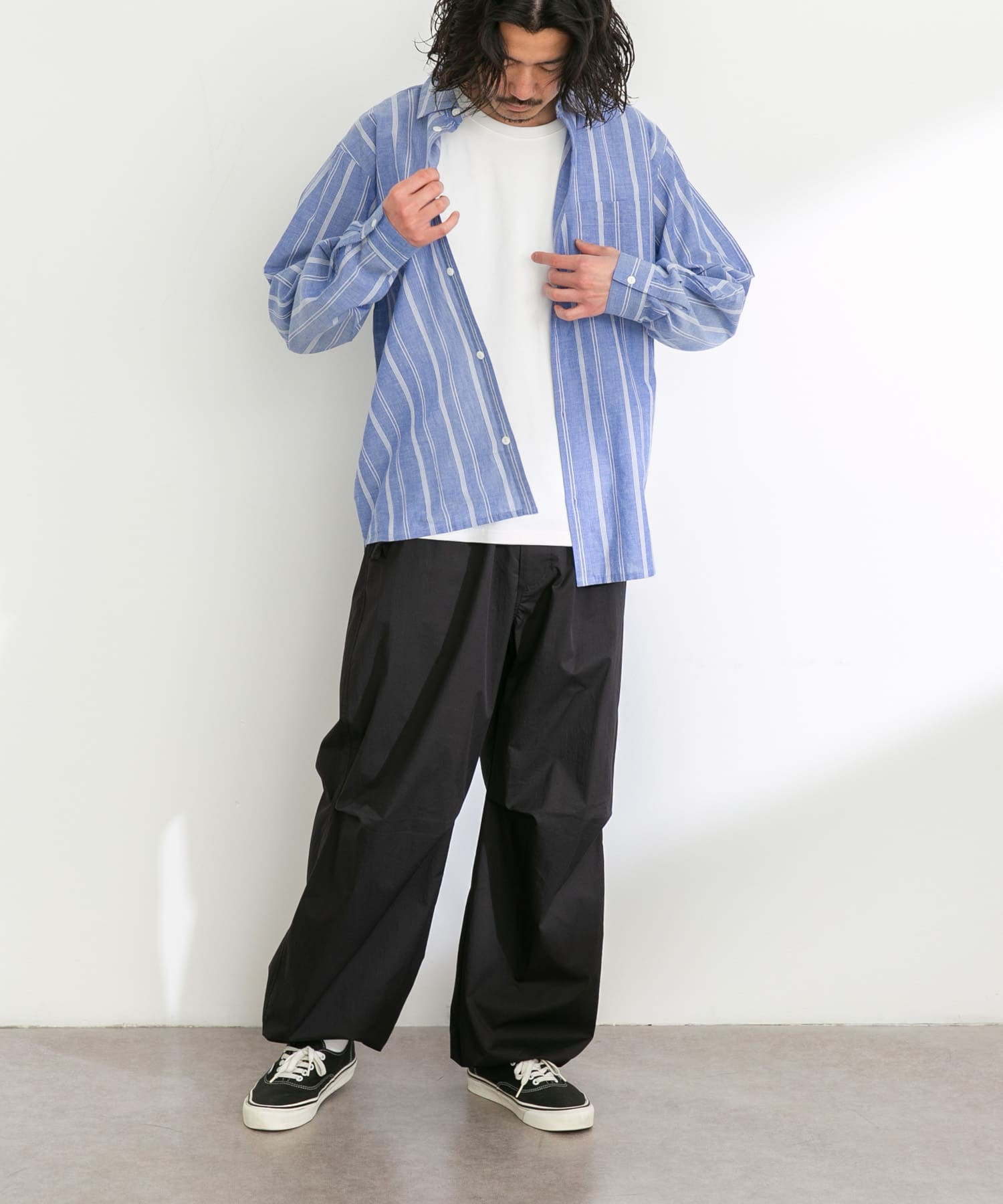 身長：180cm 体重：60kg サイズ：L