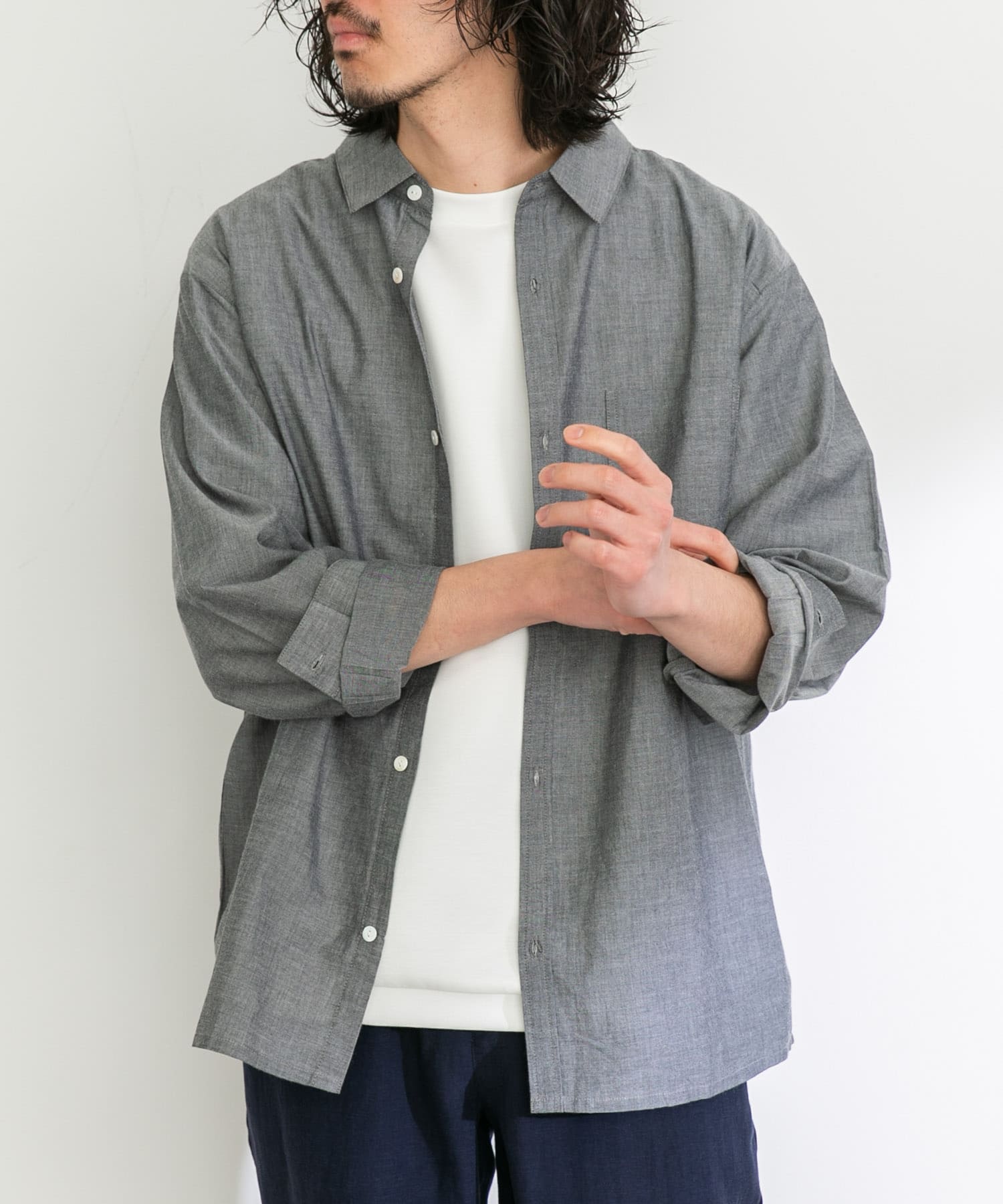 身長：180cm 体重：60kg サイズ：L