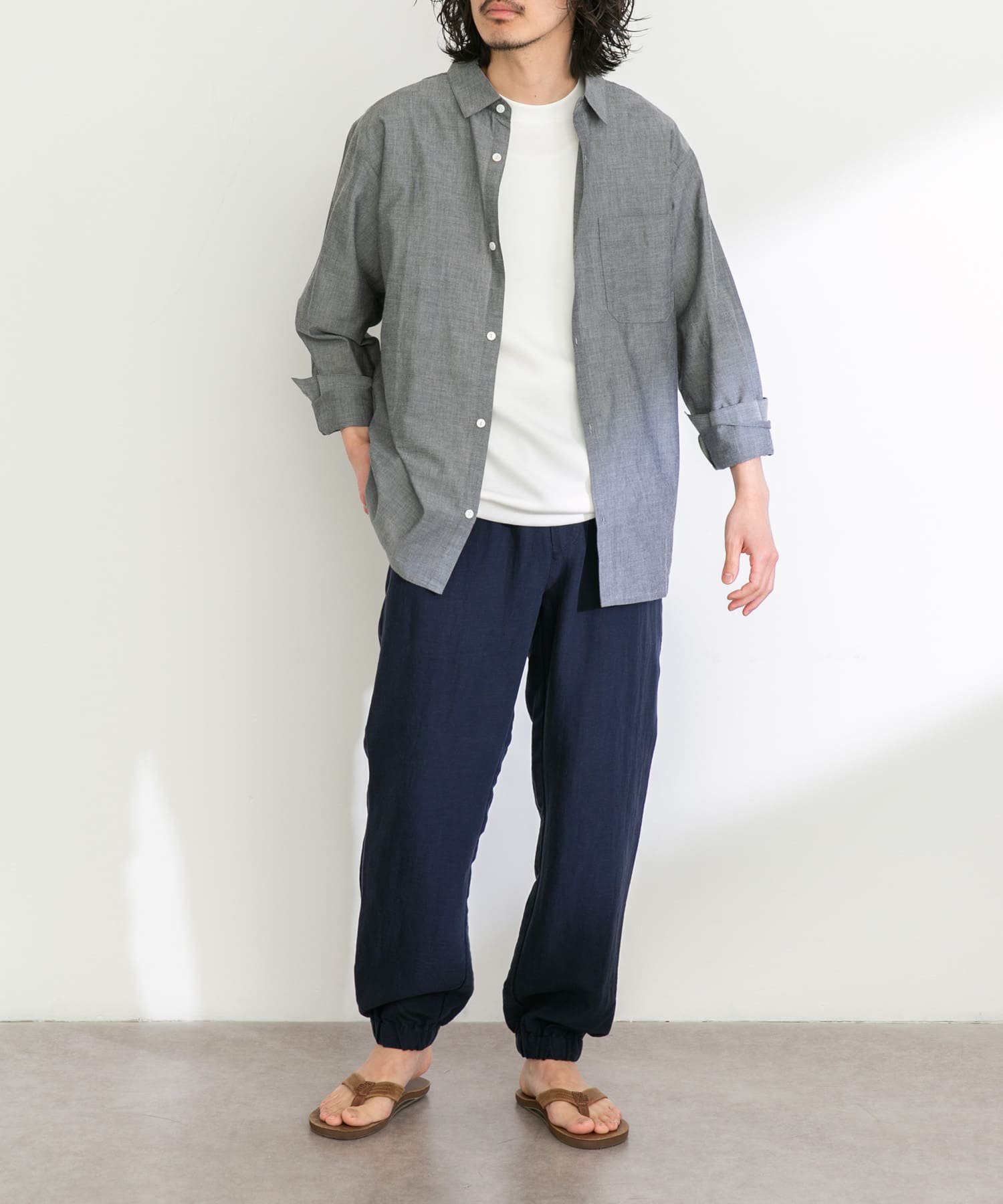 身長：180cm 体重：60kg サイズ：L