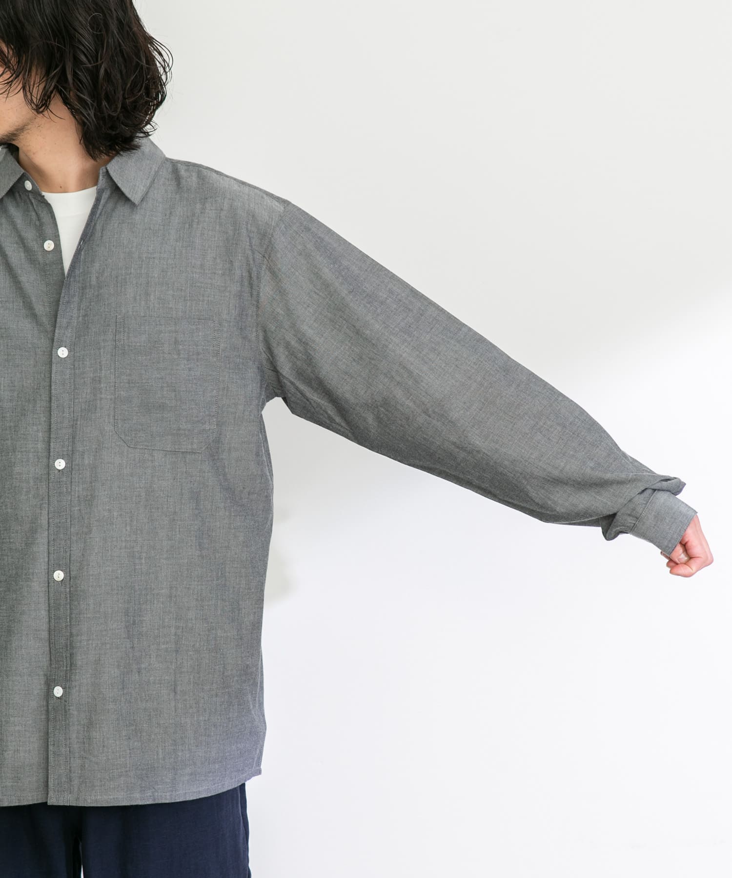 身長：180cm 体重：60kg サイズ：L