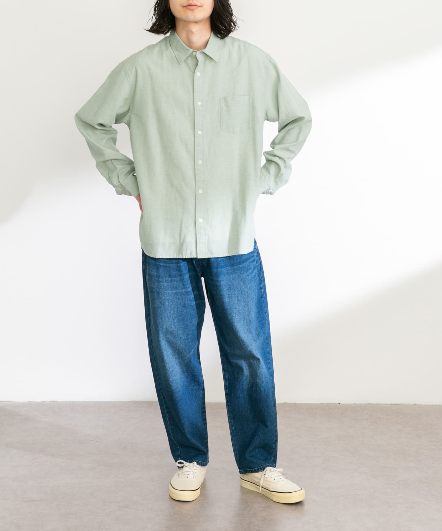 身長：173cm サイズ：L