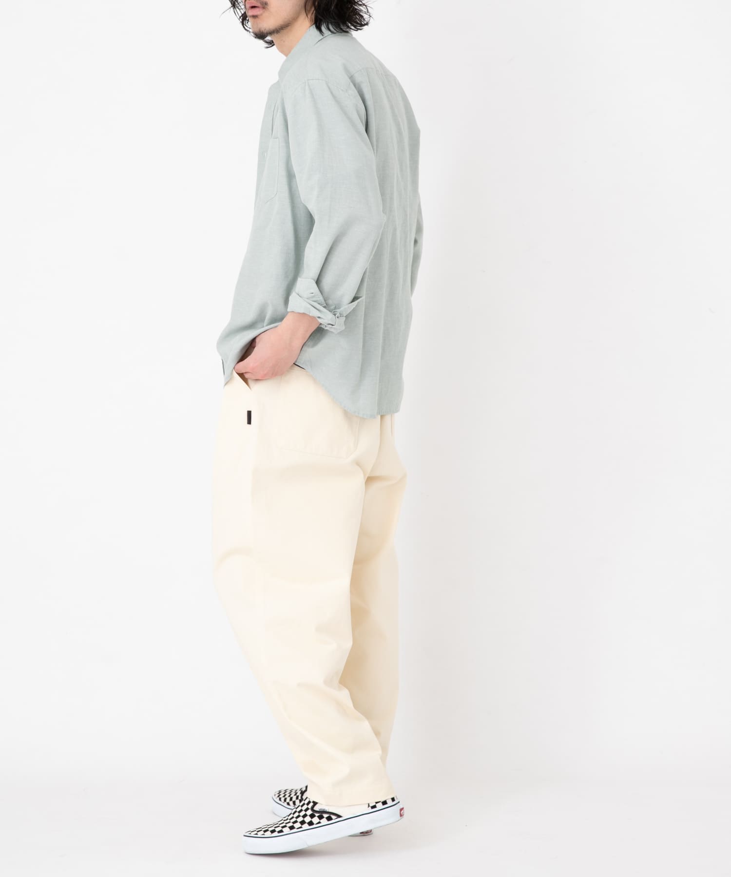 身長：180cm 体重：60kg サイズ：L