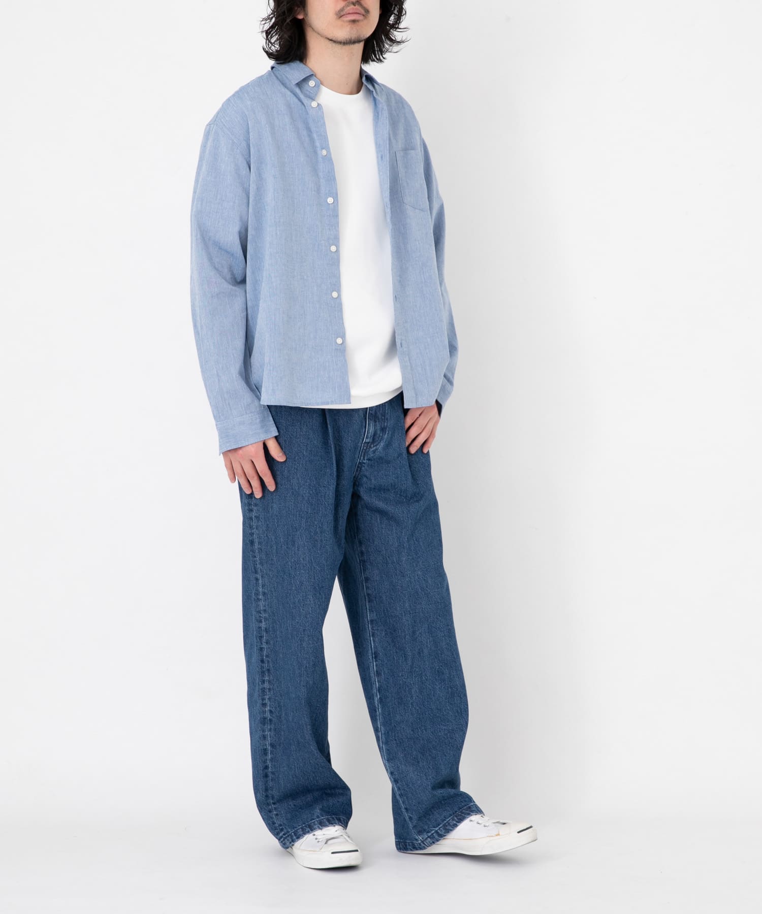 身長：180cm 体重：60kg サイズ：L