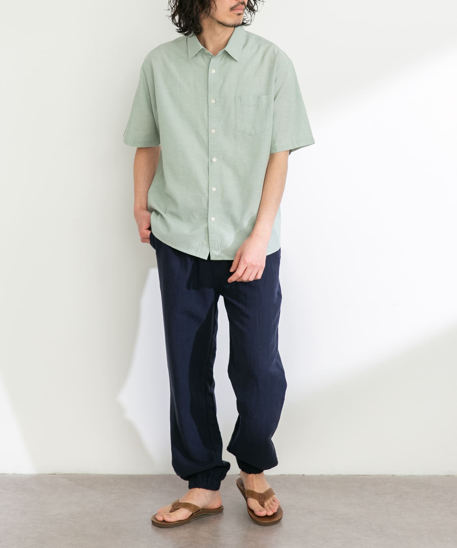 身長：180cm 体重：60kg サイズ：L