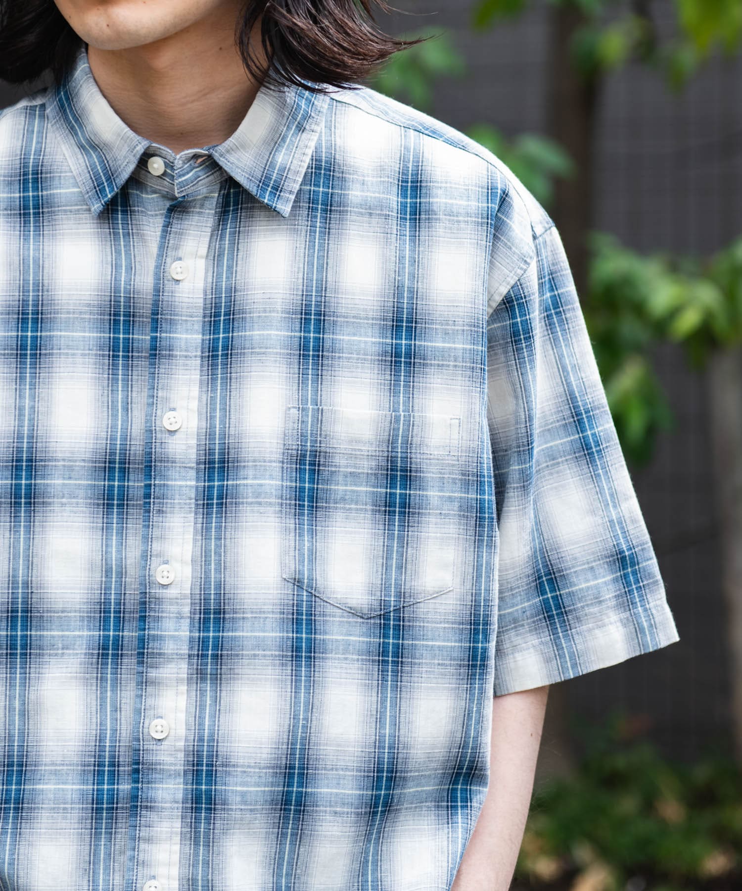 ブルーチェック