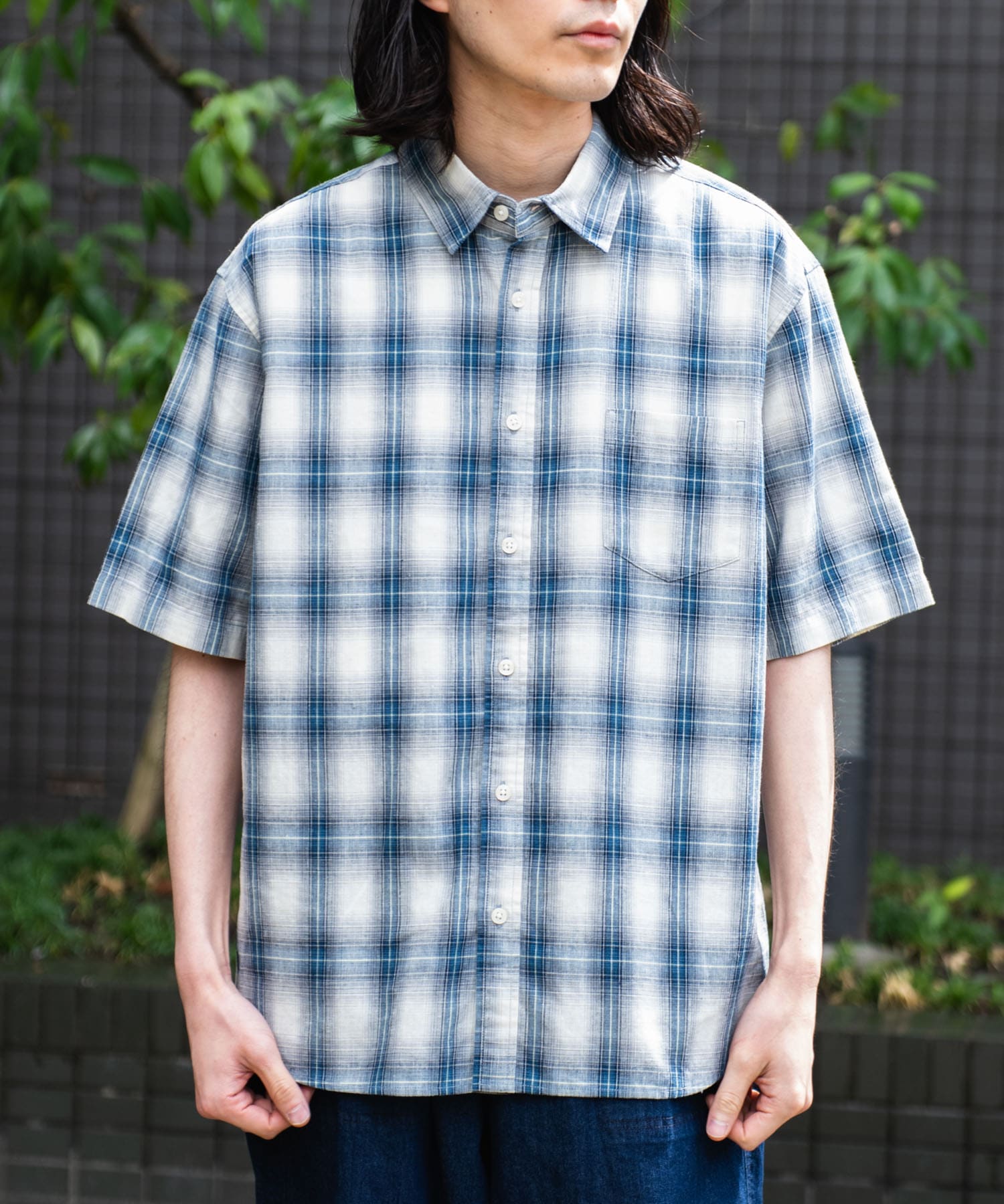 ブルーチェック