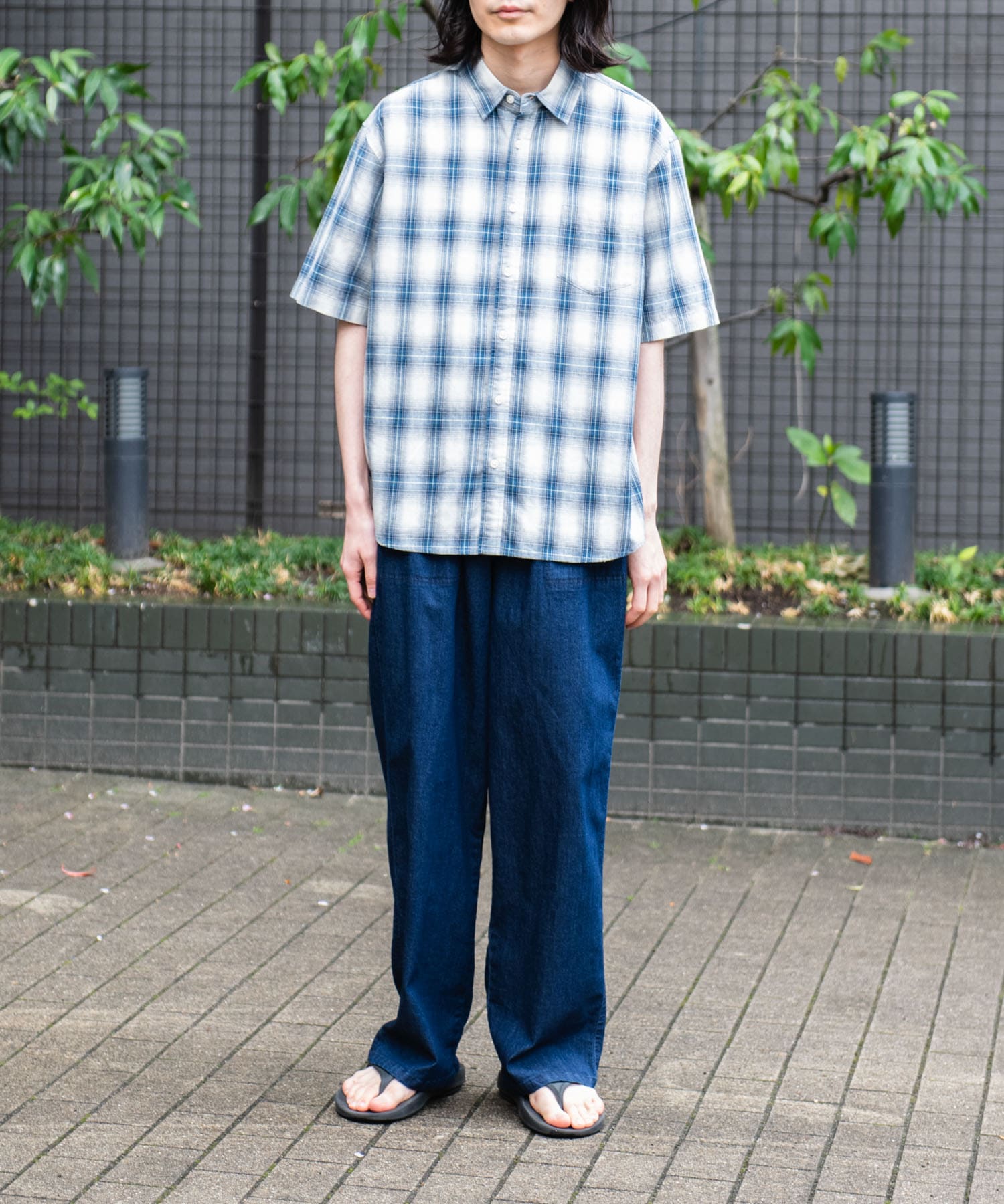 ブルーチェック