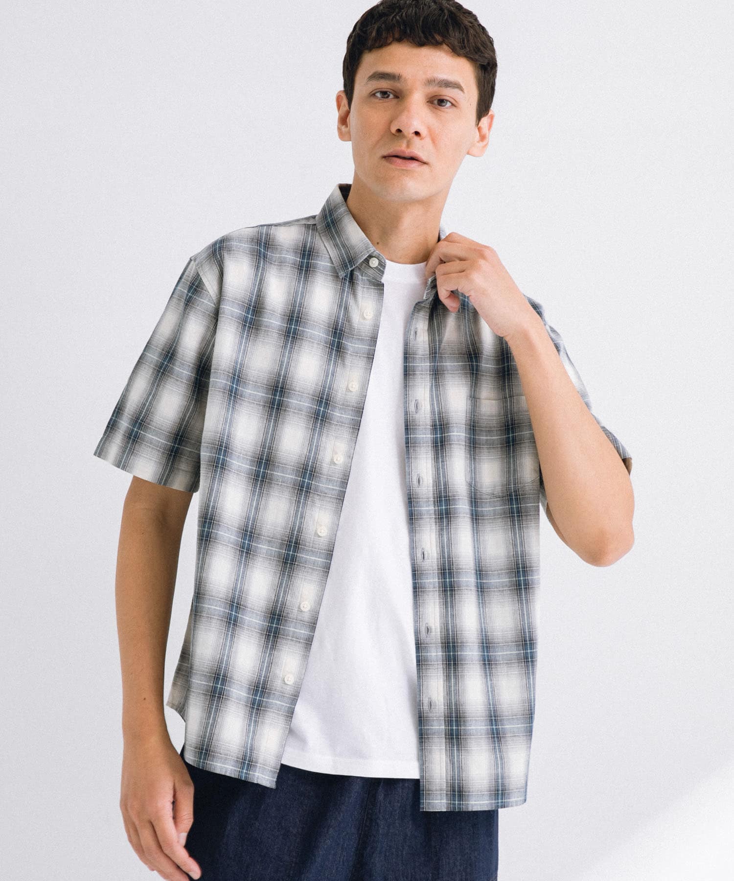 ブルーチェック