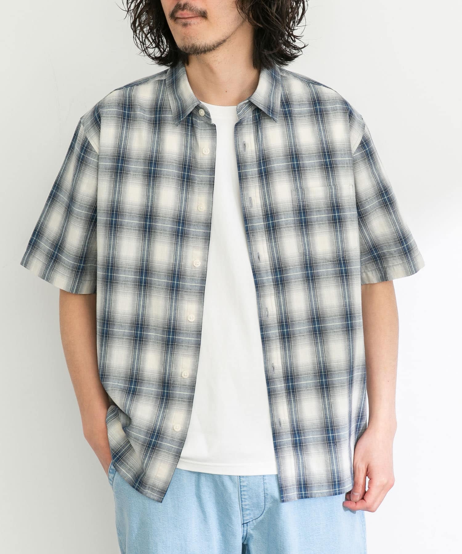 ブルーチェック