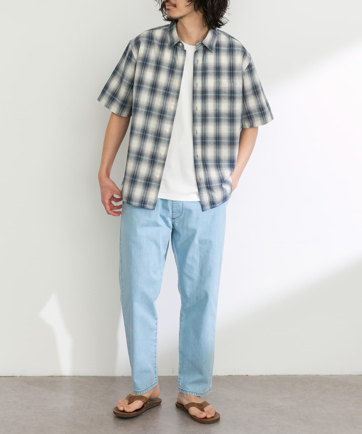 ブルーチェック