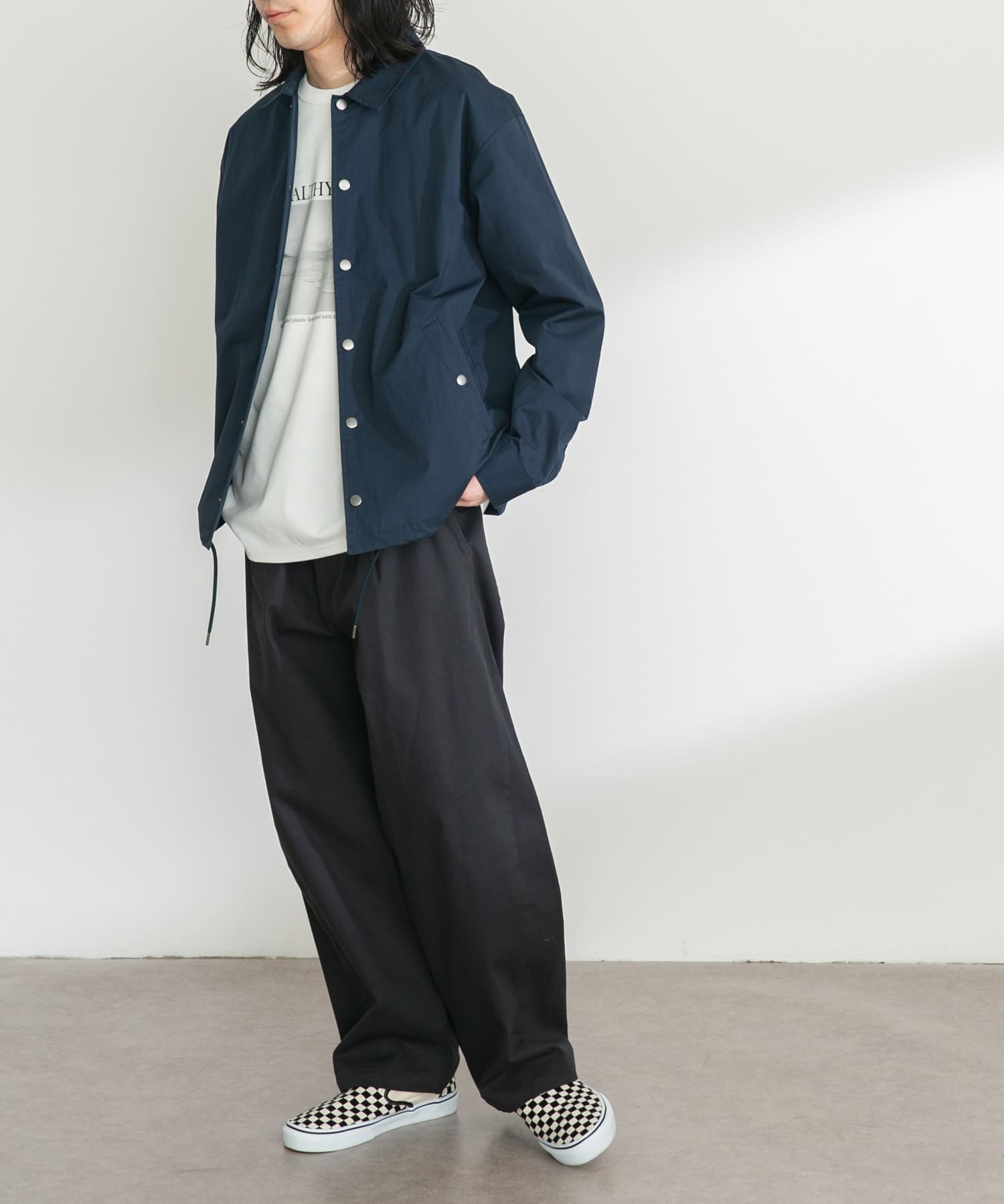 身長：173cm サイズ：L