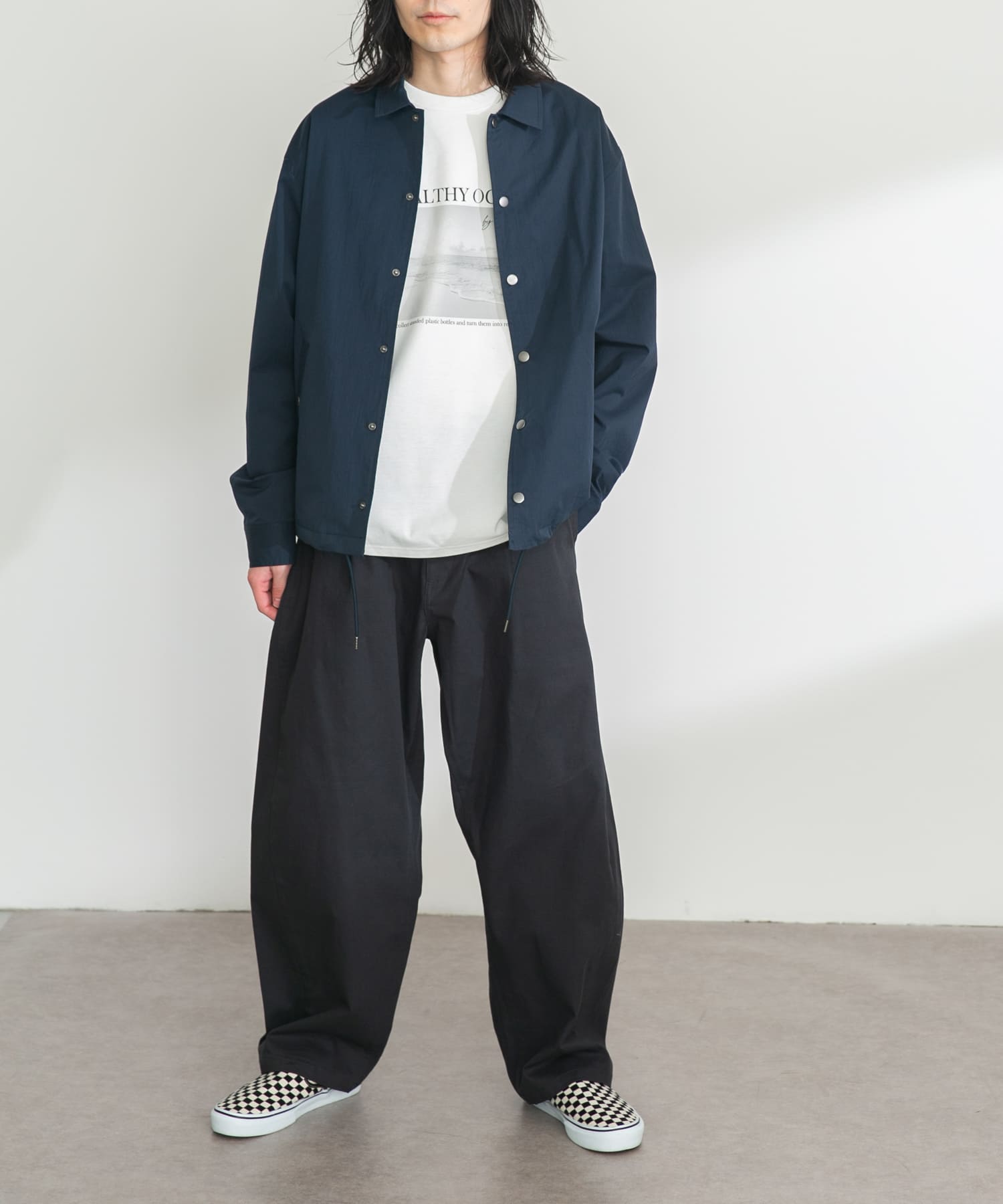 身長：173cm サイズ：L