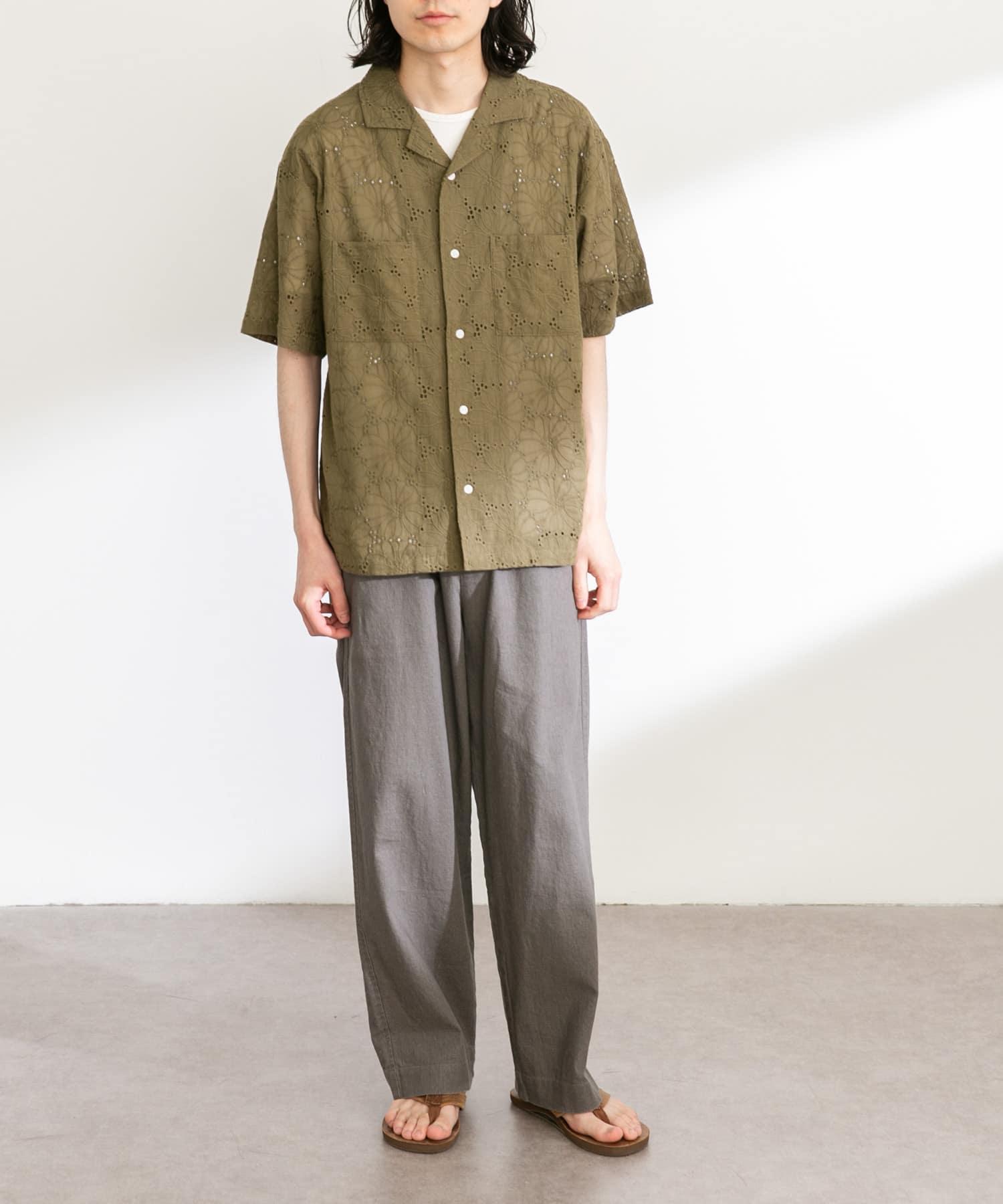 身長：173cm サイズ：L