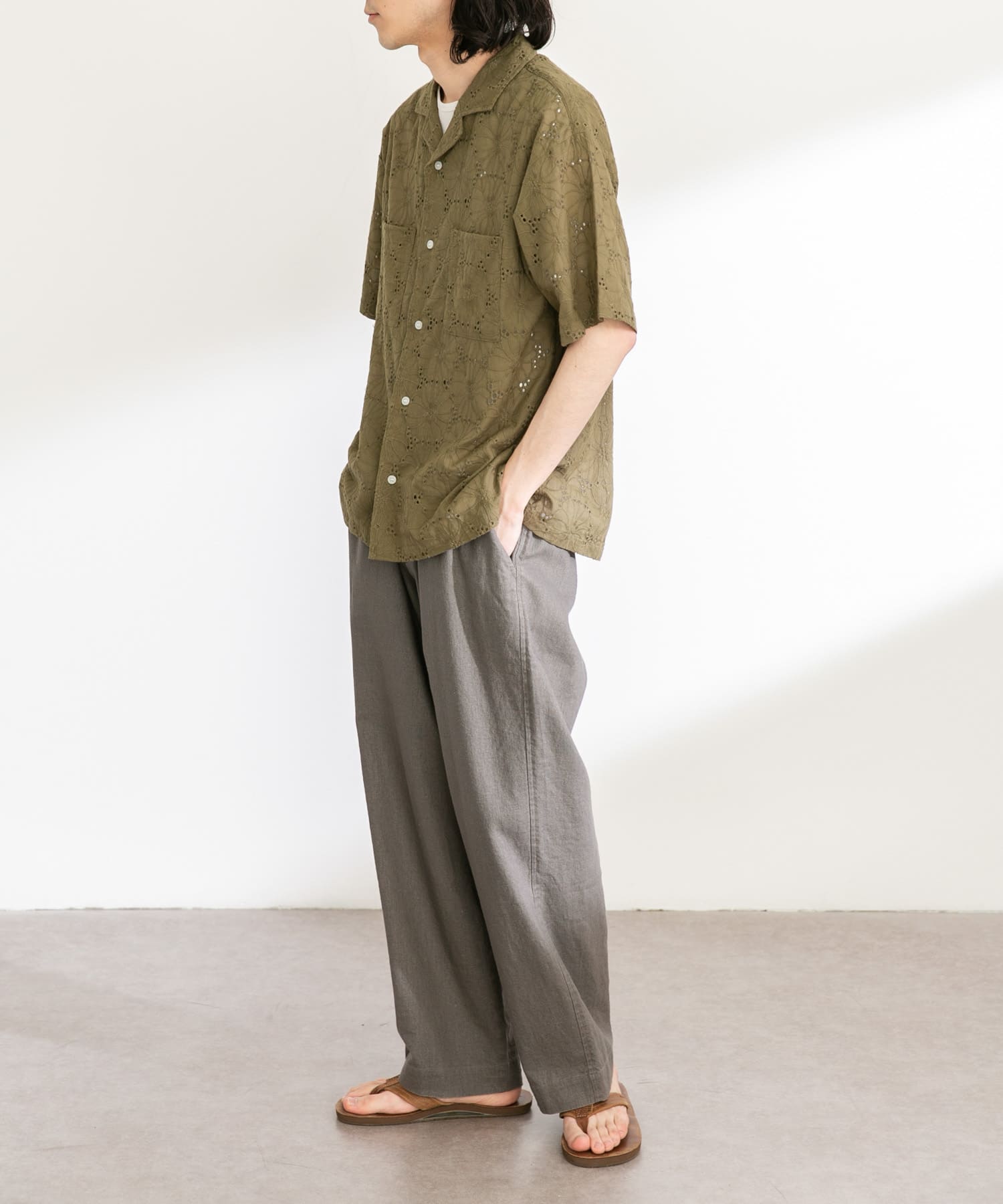 身長：173cm サイズ：L
