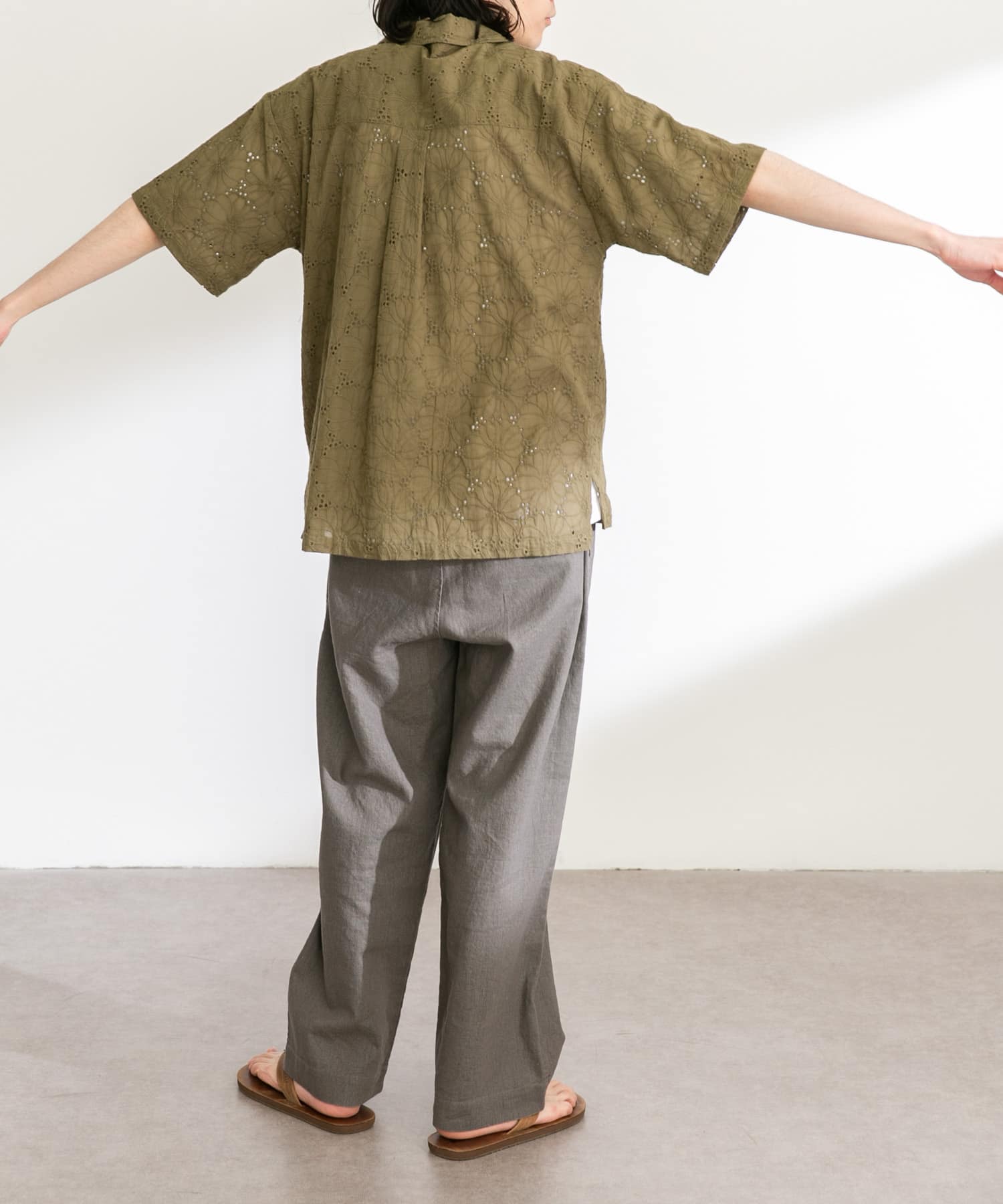身長：173cm サイズ：L