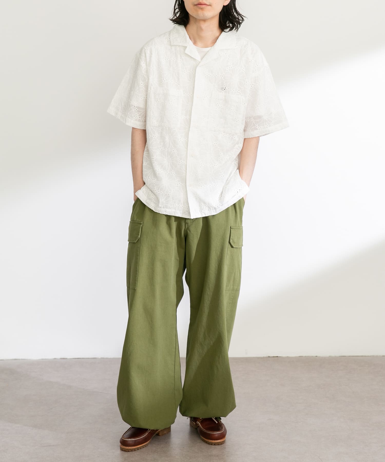 身長：173cm サイズ：L