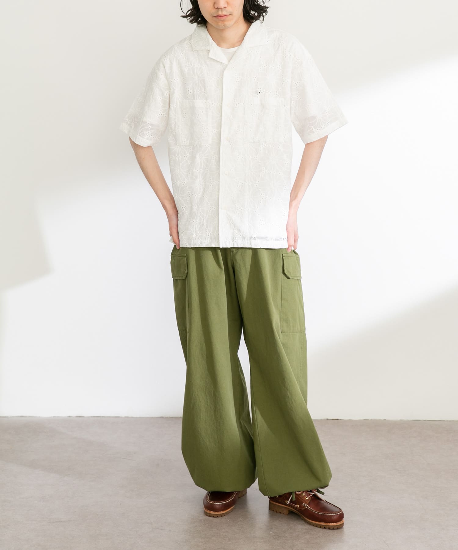 身長：173cm サイズ：L