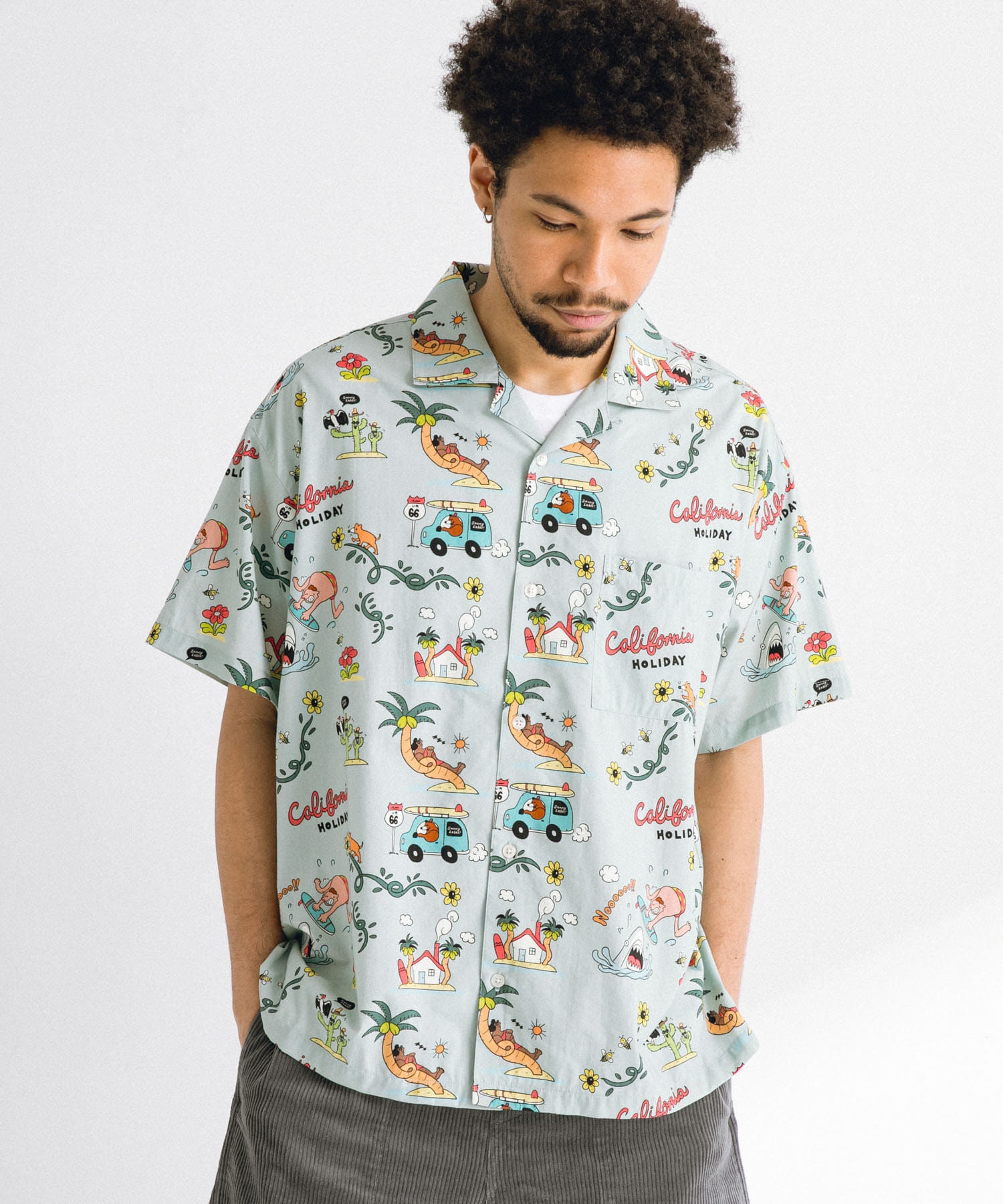 身長：177cm サイズ：L