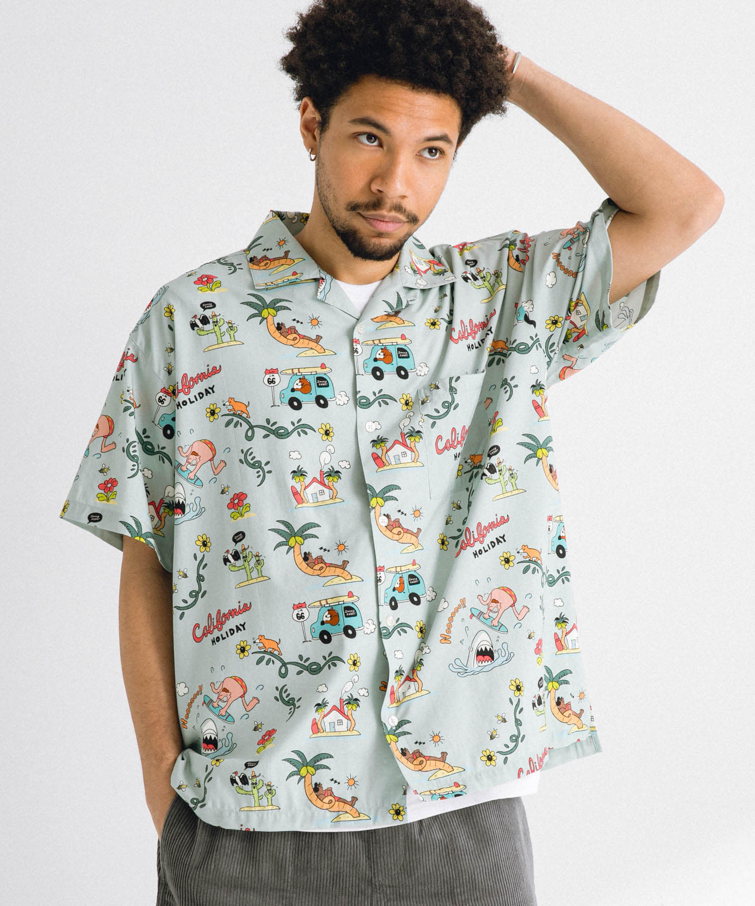 身長：177cm サイズ：L