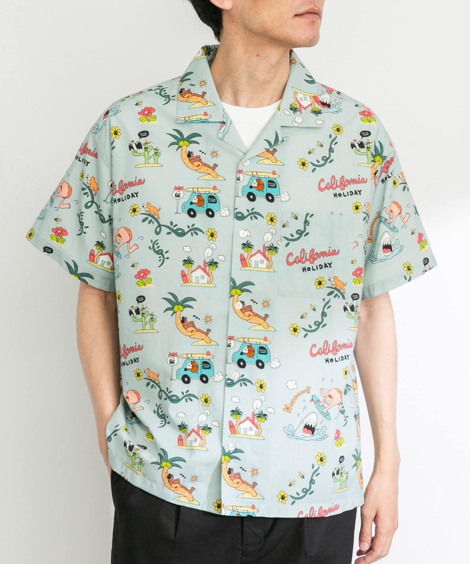 身長：185cm 体重：70kg サイズ：L