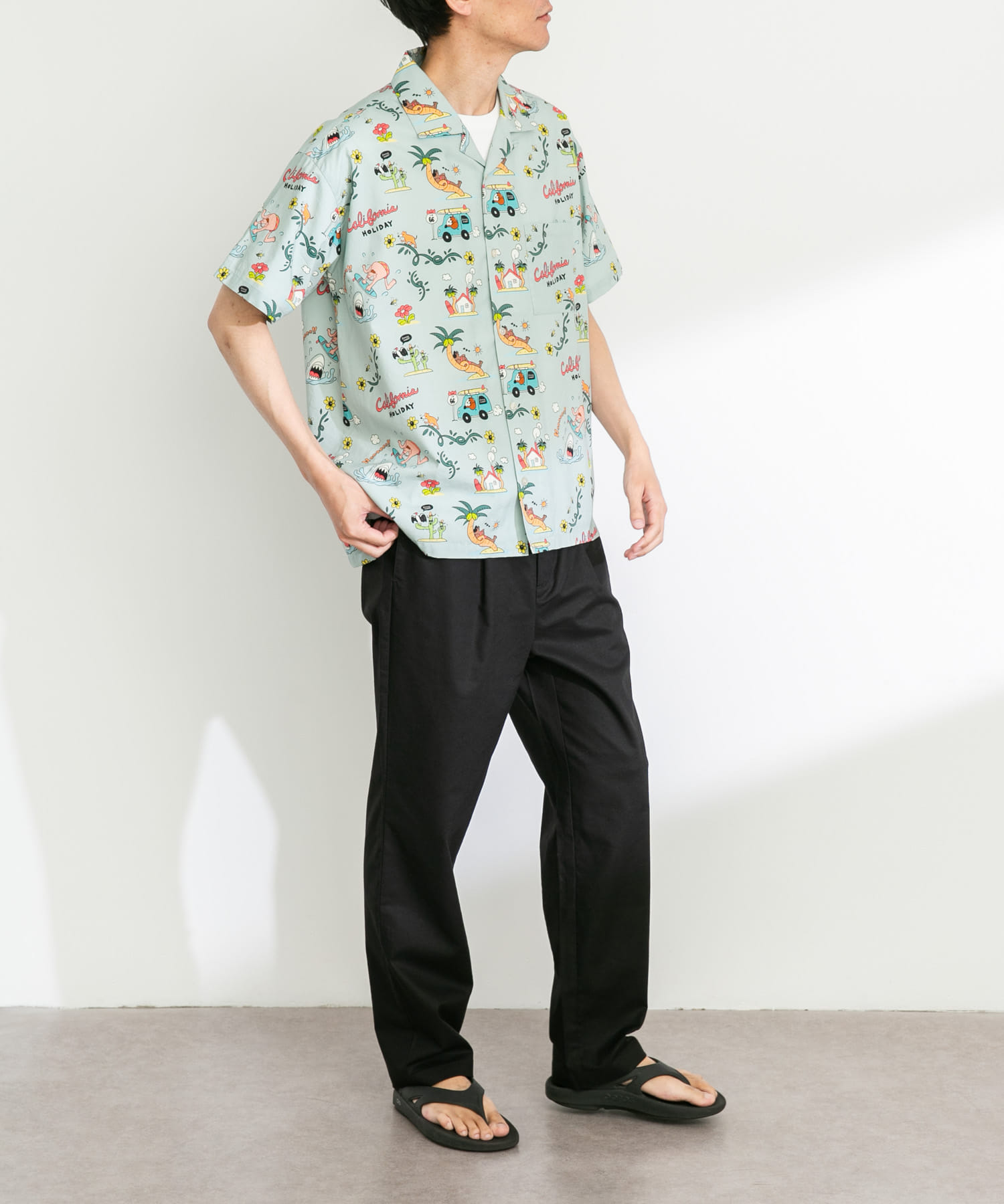 身長：185cm 体重：70kg サイズ：L