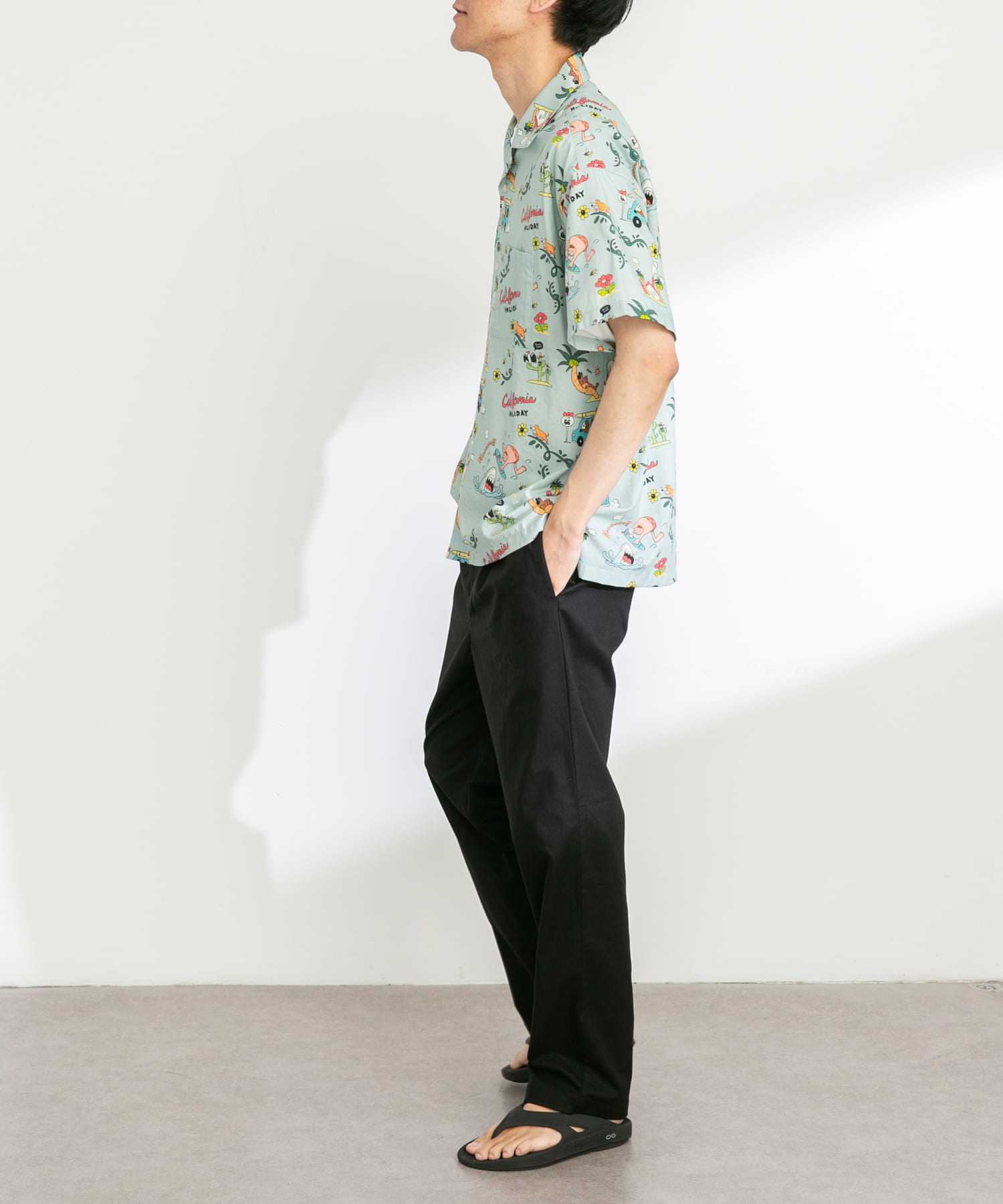 身長：185cm 体重：70kg サイズ：L