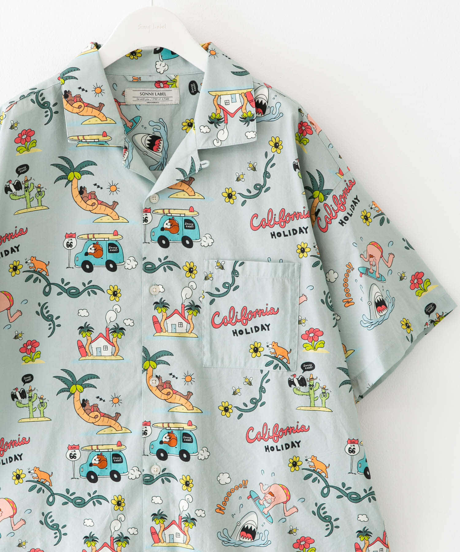 アロハシャツ by Monkey Studio(M グリーン): トップス｜URBAN