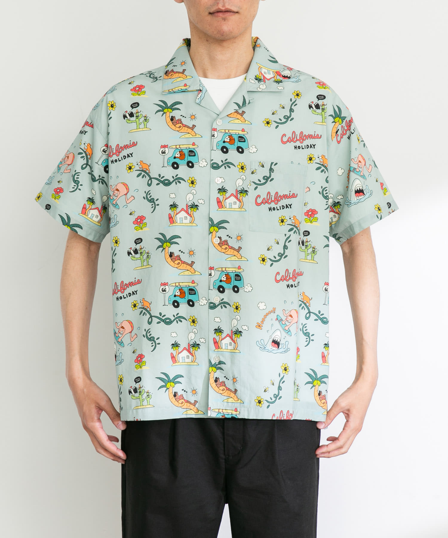 身長：185cm 体重：70kg サイズ：L