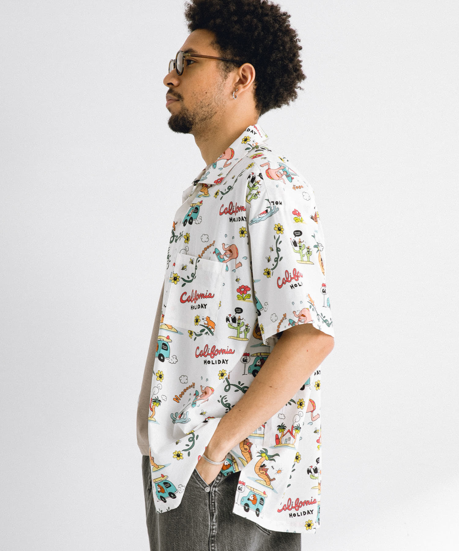 身長：177cm サイズ：L