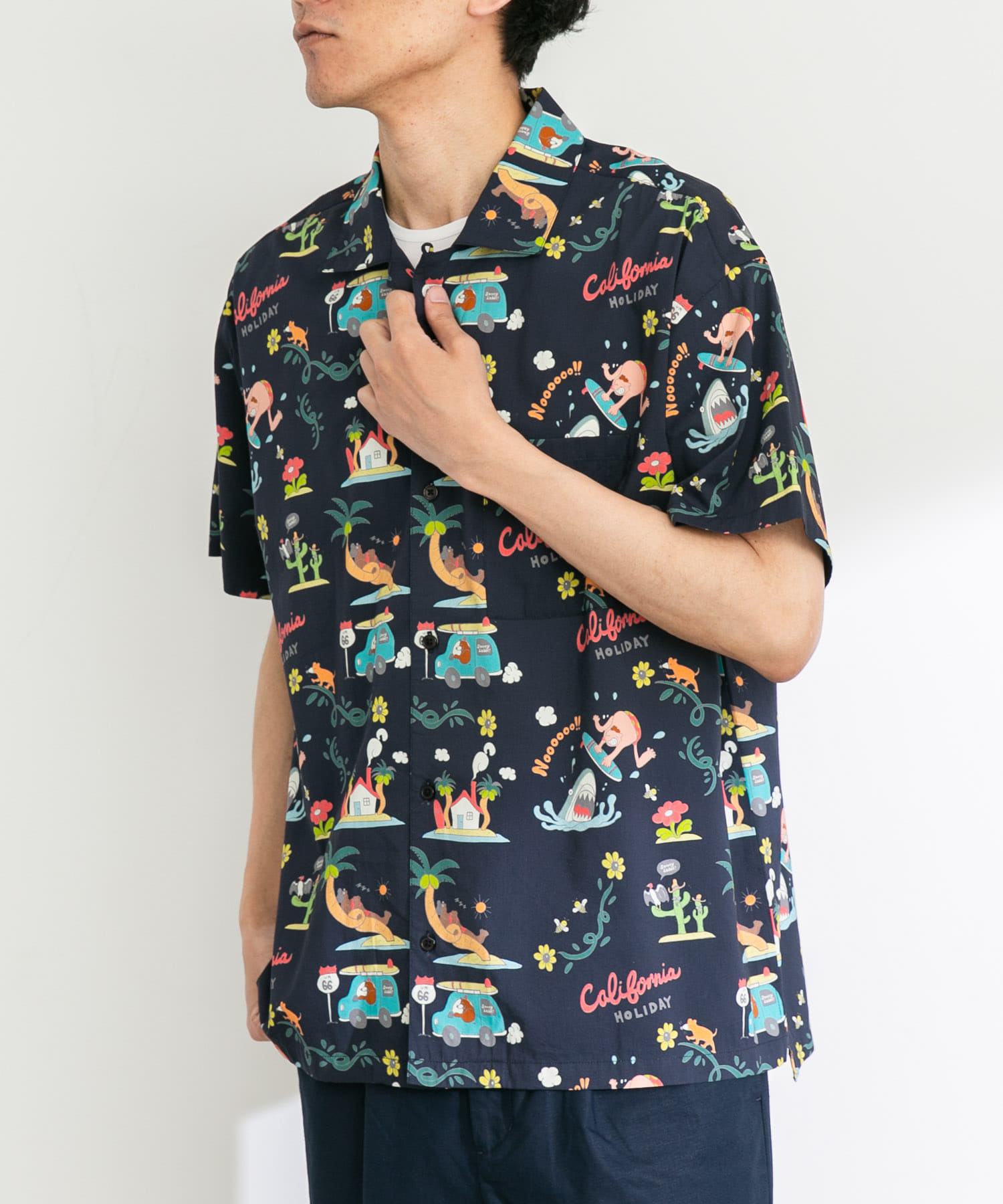 身長：185cm 体重：70kg サイズ：L