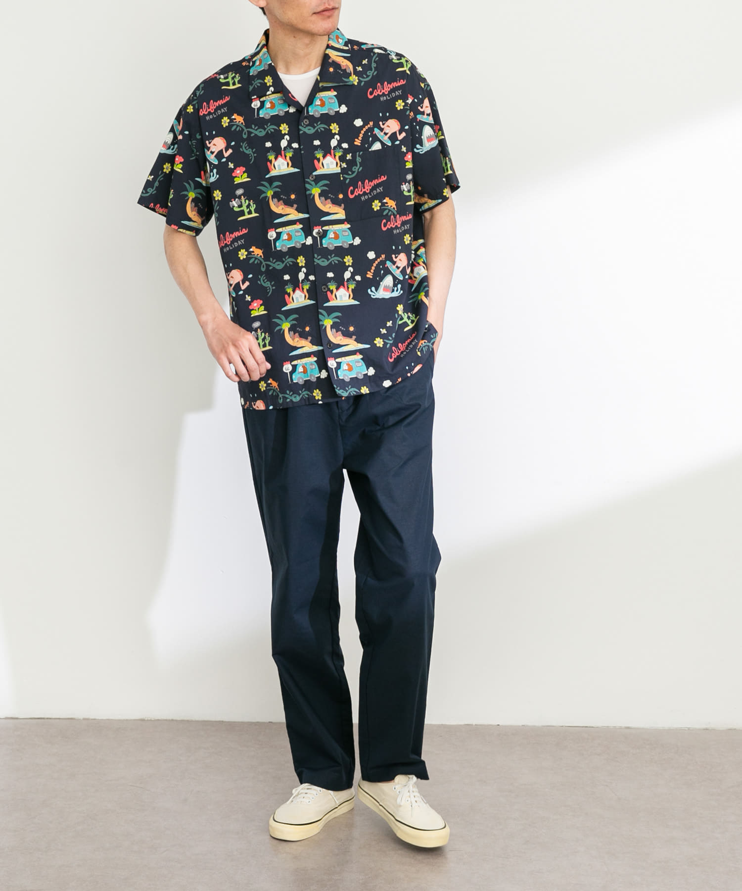 身長：185cm 体重：70kg サイズ：L