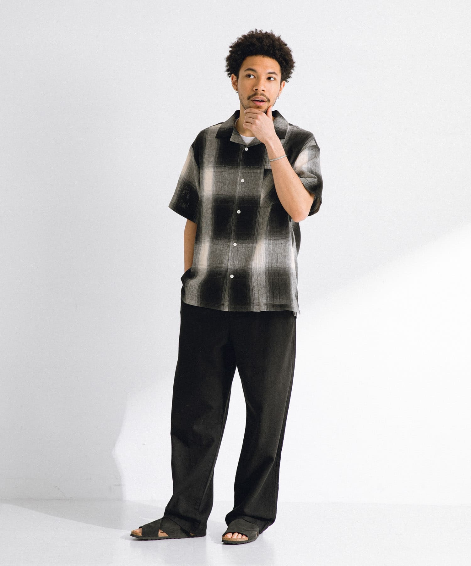 身長：177cm サイズ：L