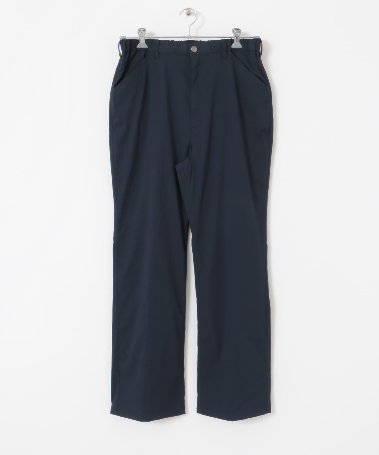 OOPS　プリプリストレッチパンツ NAVY M